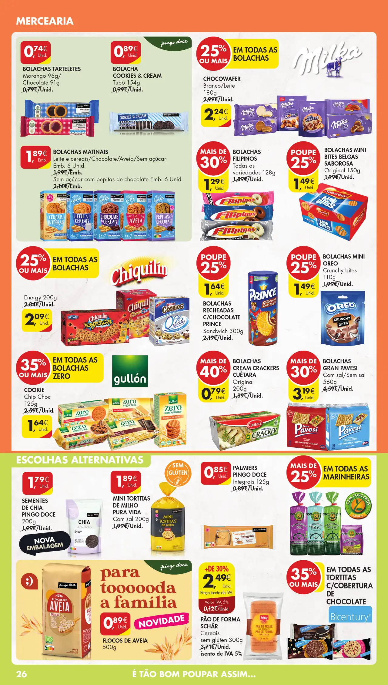 Antevis&atilde;o Folheto Pingo Doce – Madeira (18 a 24 julho)