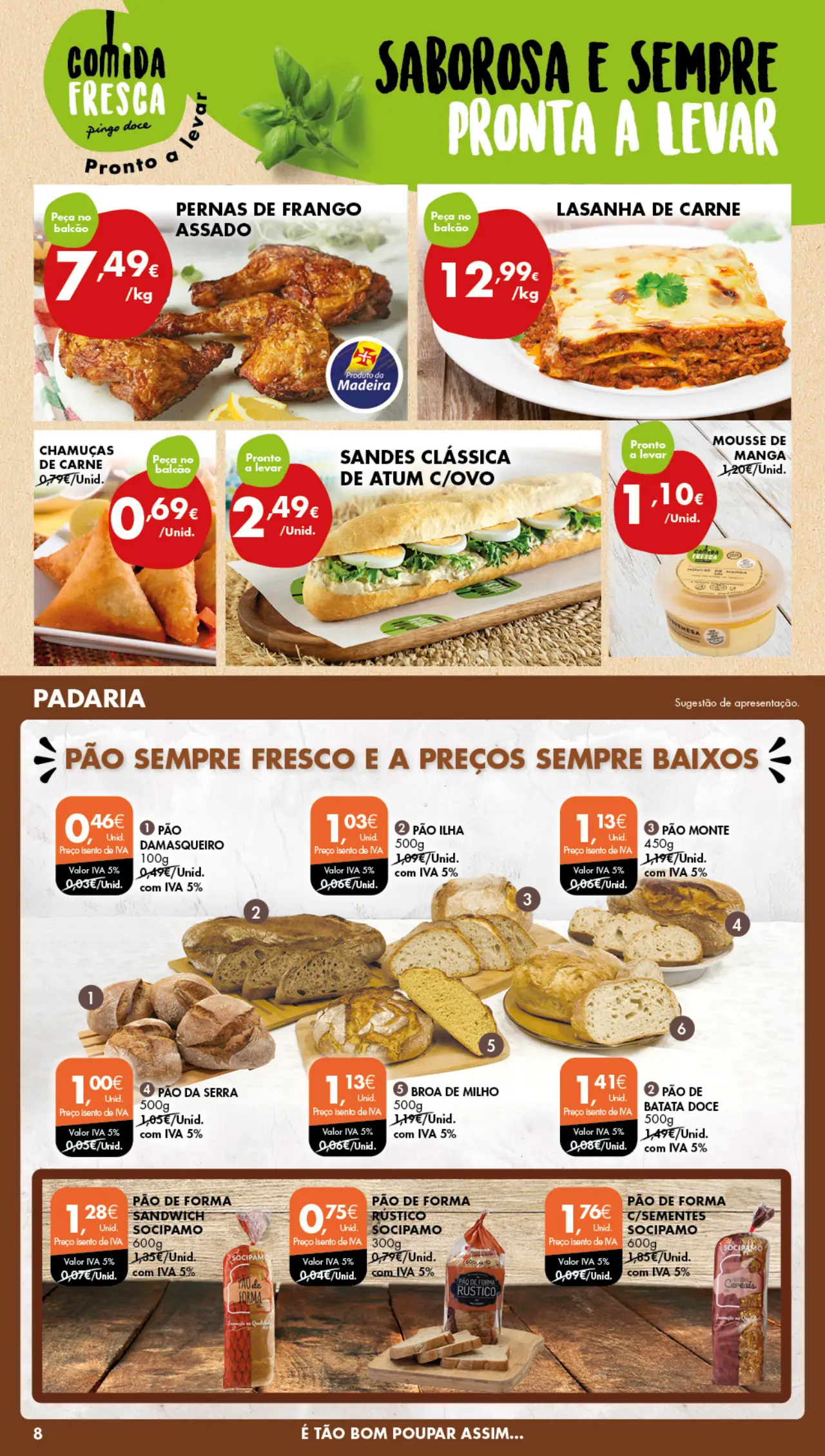 Antevis&atilde;o Folheto Pingo Doce Madeira (11 a 17 julho)