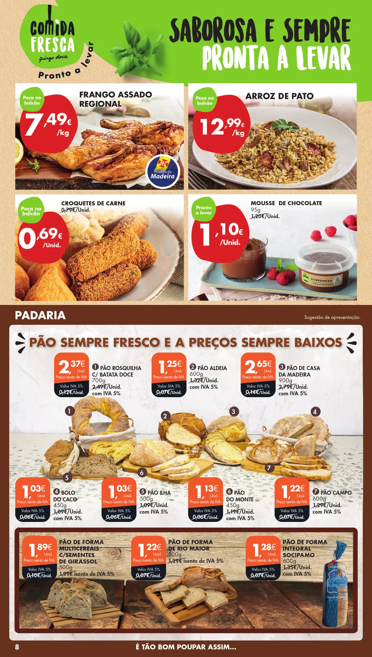 Antevis&atilde;o Folheto Pingo Doce – Madeira (18 a 24 julho)