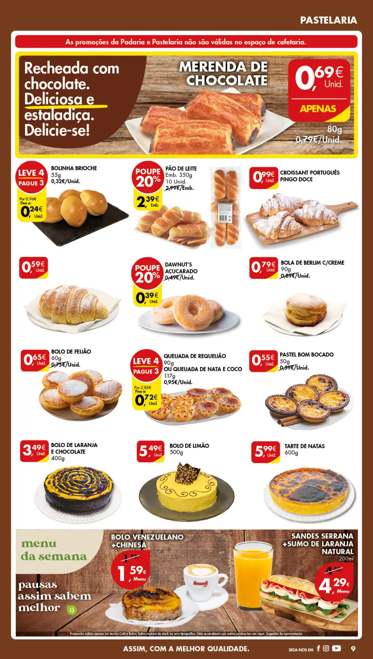 Antevis&atilde;o Folheto Pingo Doce Madeira (11 a 17 julho)