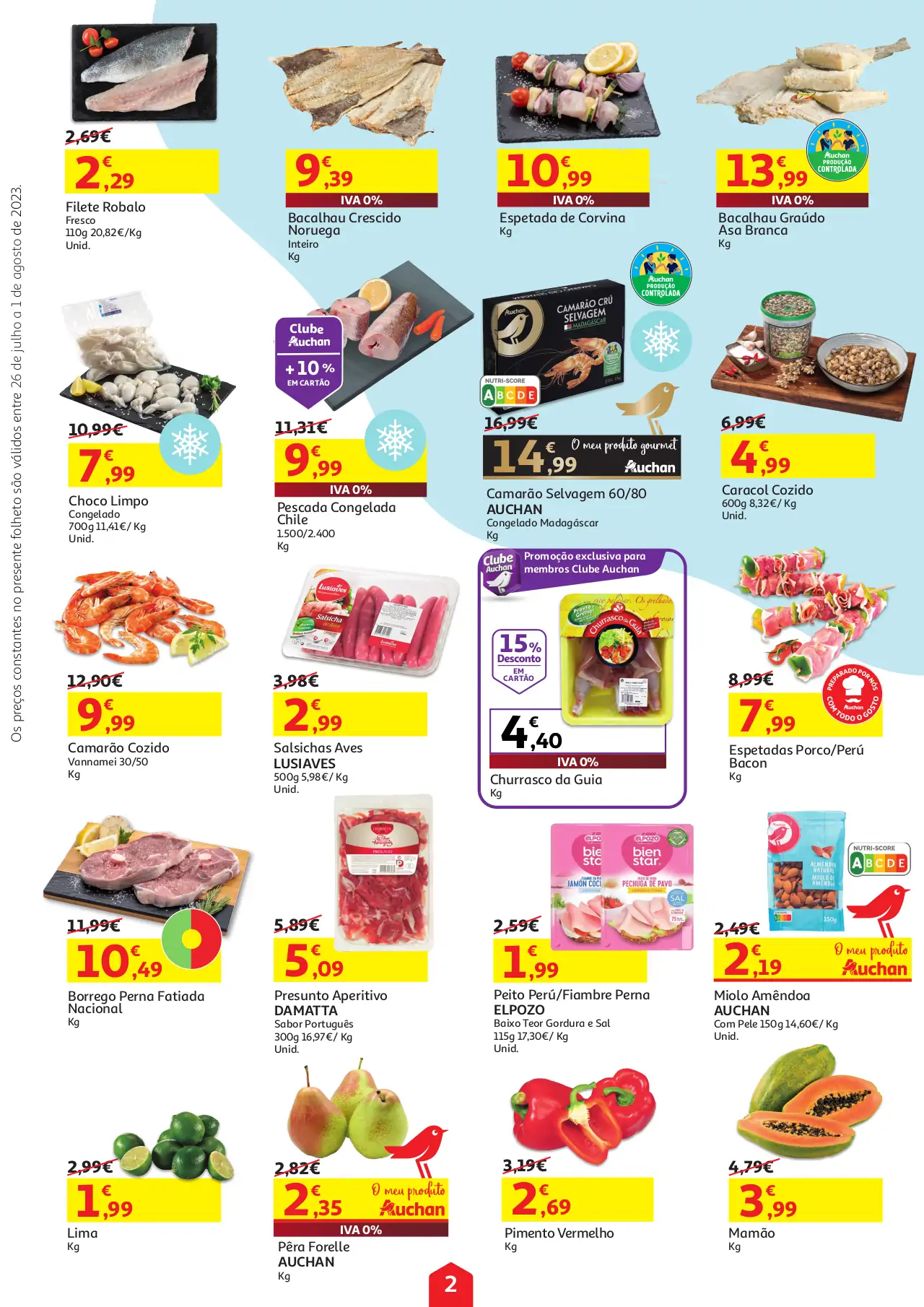 Folheto Auchan desta semana (26 julho a 1 agosto)