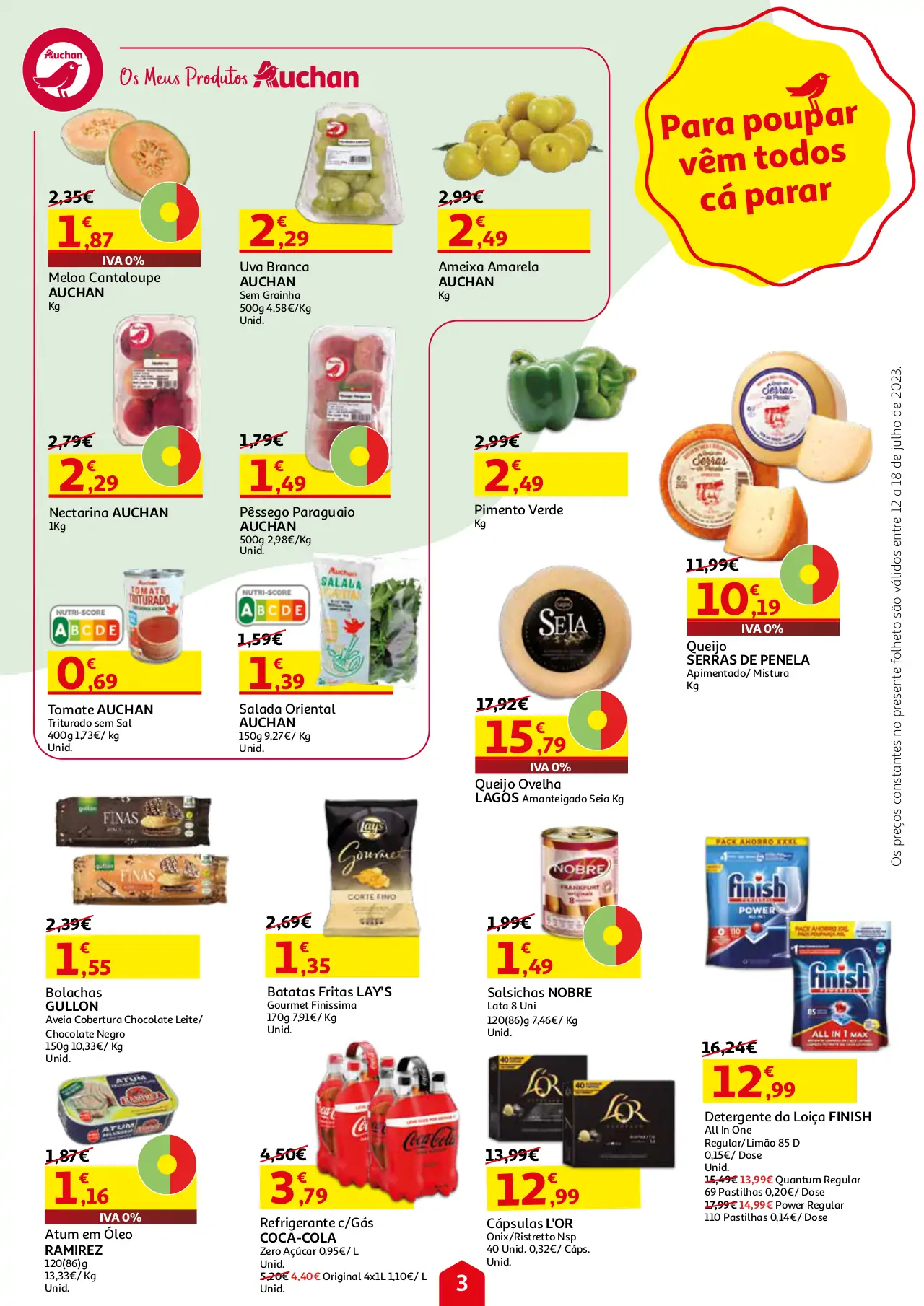 Folheto Auchan desta semana (12 a 18 julho)