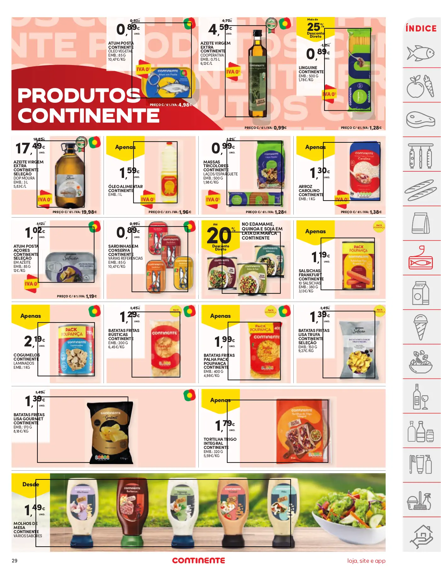 Folheto Continente desta semana (4 a 10 julho)