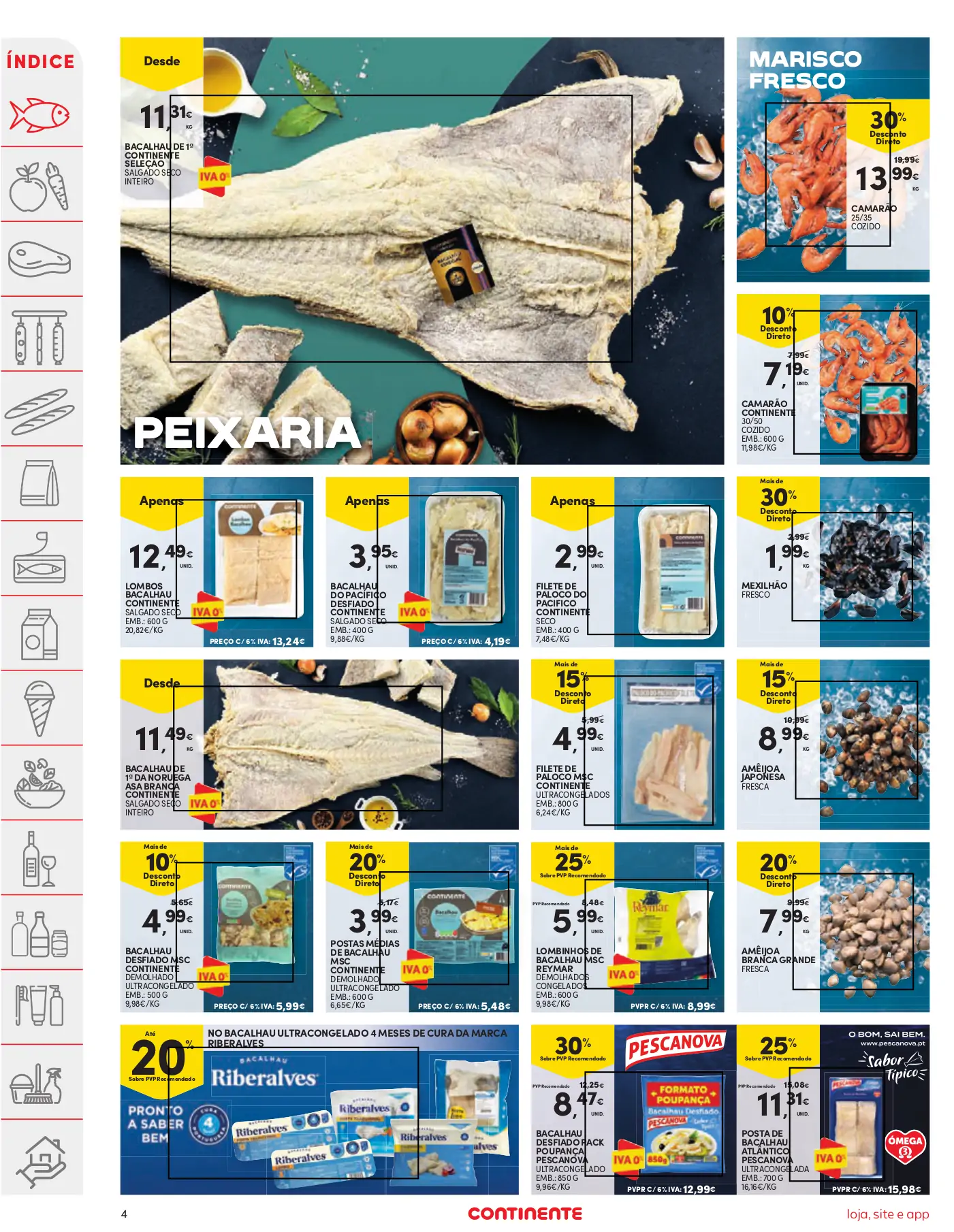 Folheto Continente desta semana (4 a 10 julho)