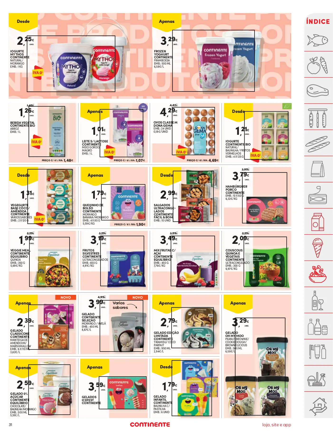 Folheto Continente desta semana (4 a 10 julho)
