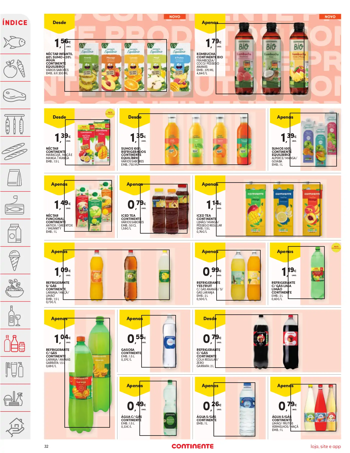 Folheto Continente desta semana (4 a 10 julho)