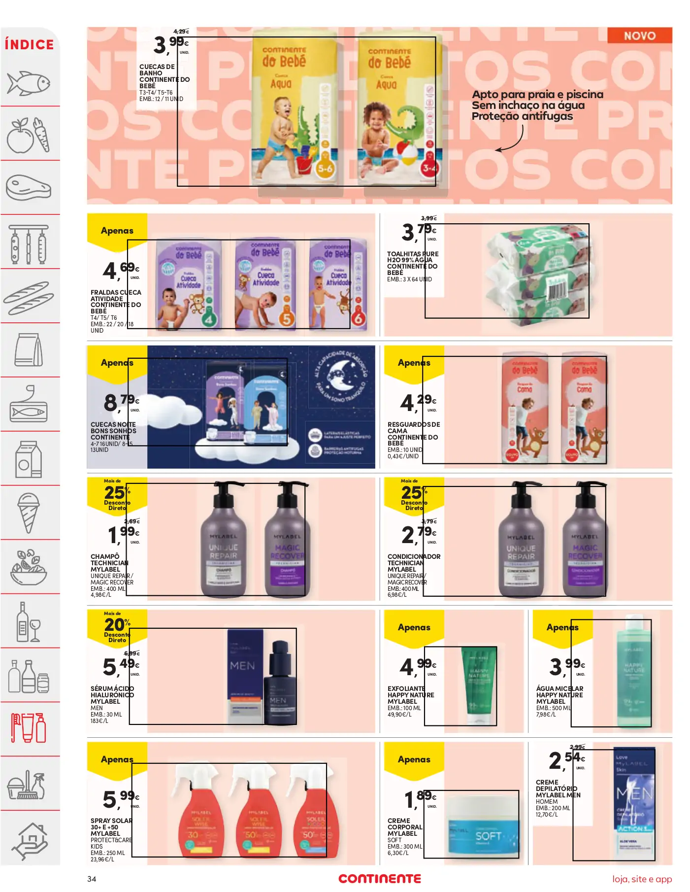 Folheto Continente desta semana (4 a 10 julho)