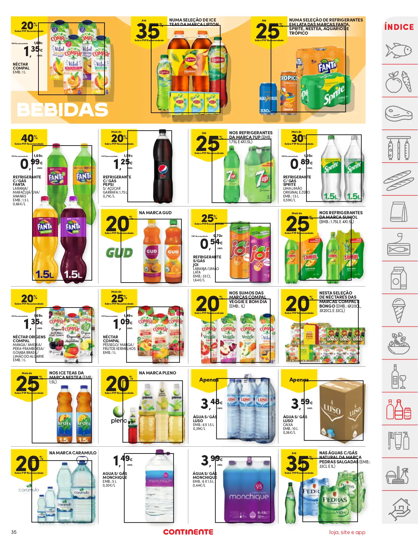 Folheto Continente desta semana (4 a 10 julho)