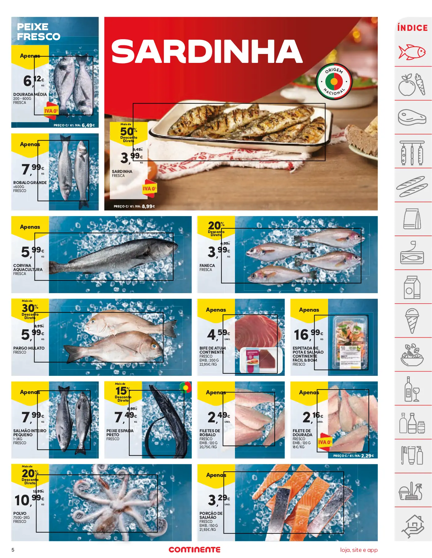 Folheto Continente desta semana (4 a 10 julho)