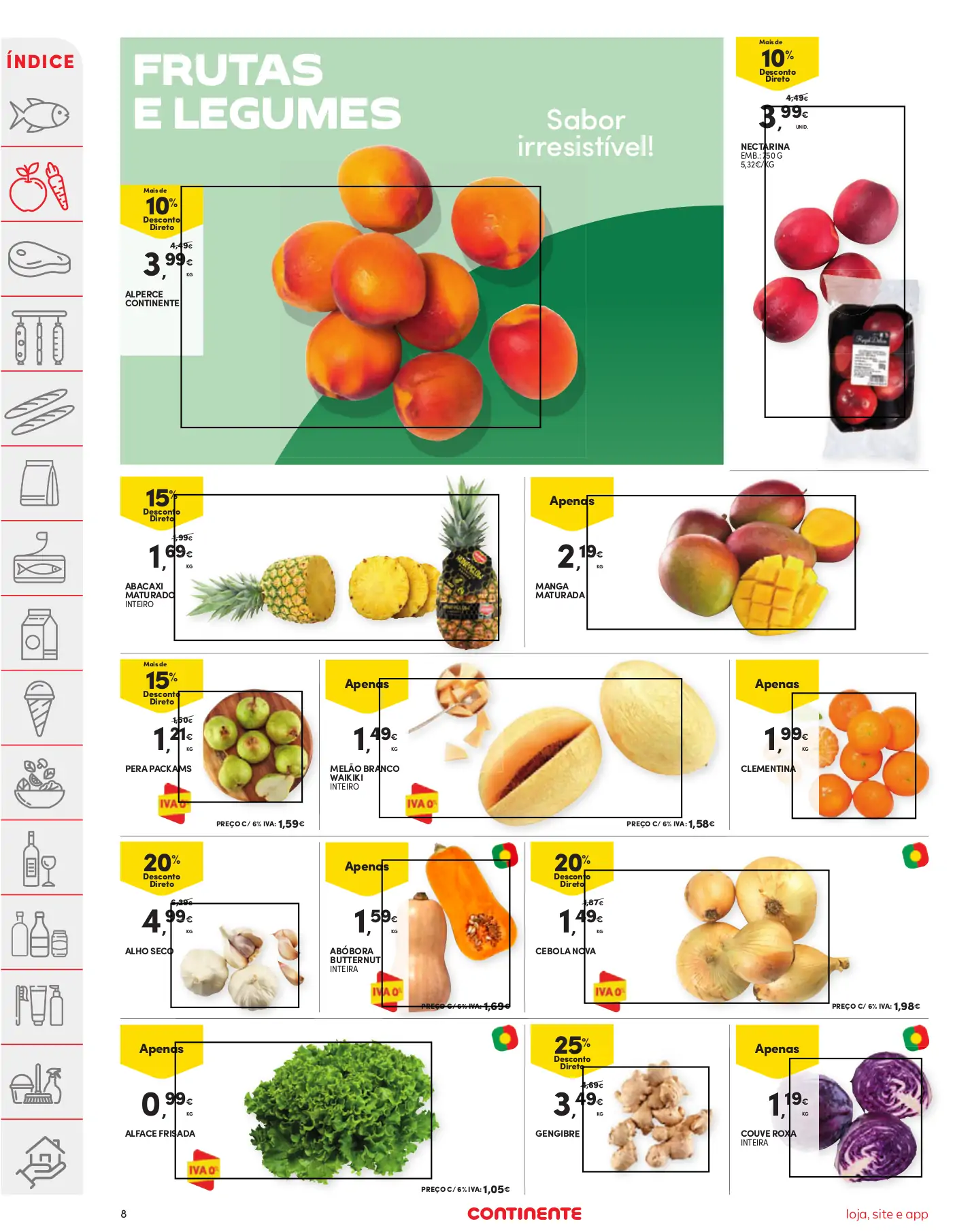Folheto Continente desta semana (4 a 10 julho)