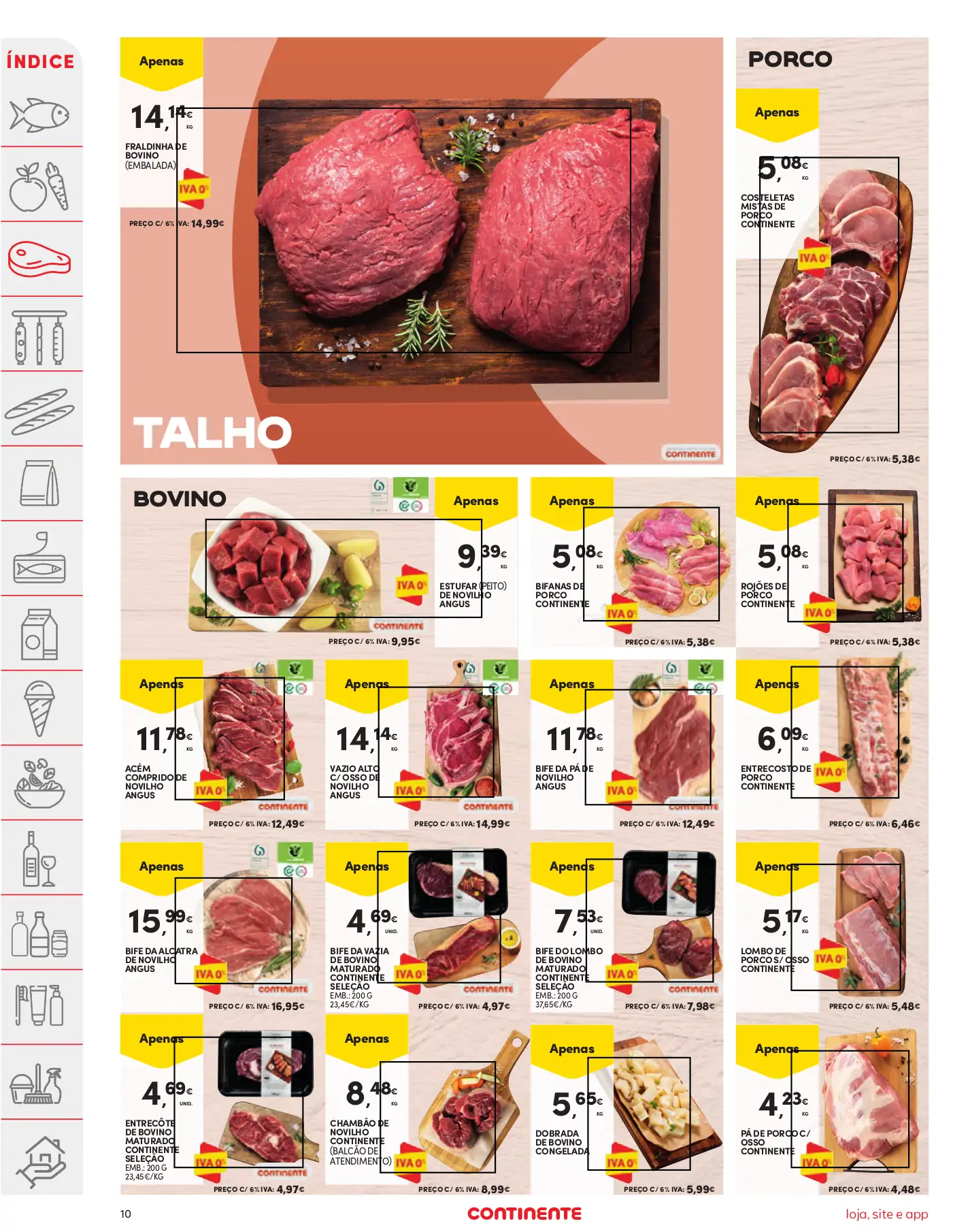 Folheto Continente desta semana (4 a 10 julho)