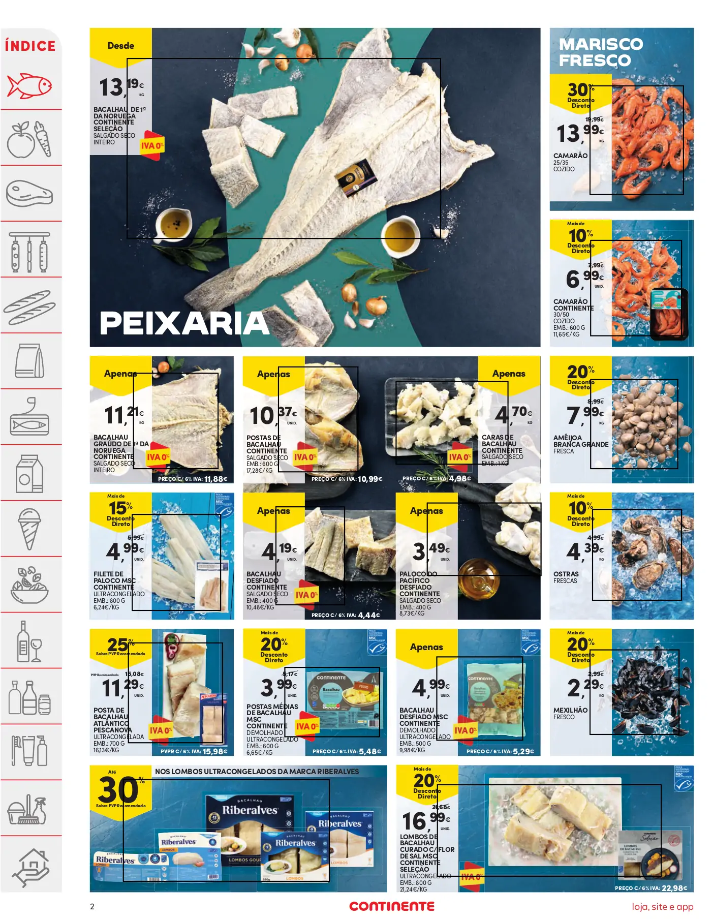 Folheto Continente desta semana (25 a 31 julho)