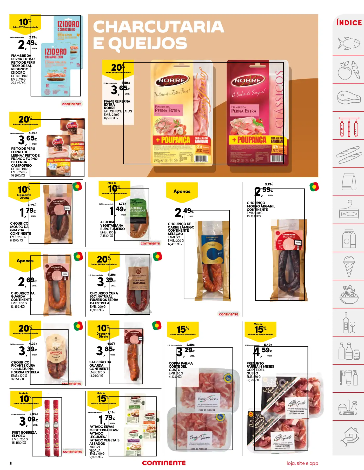 Folheto Continente desta semana (11 a 17 julho)