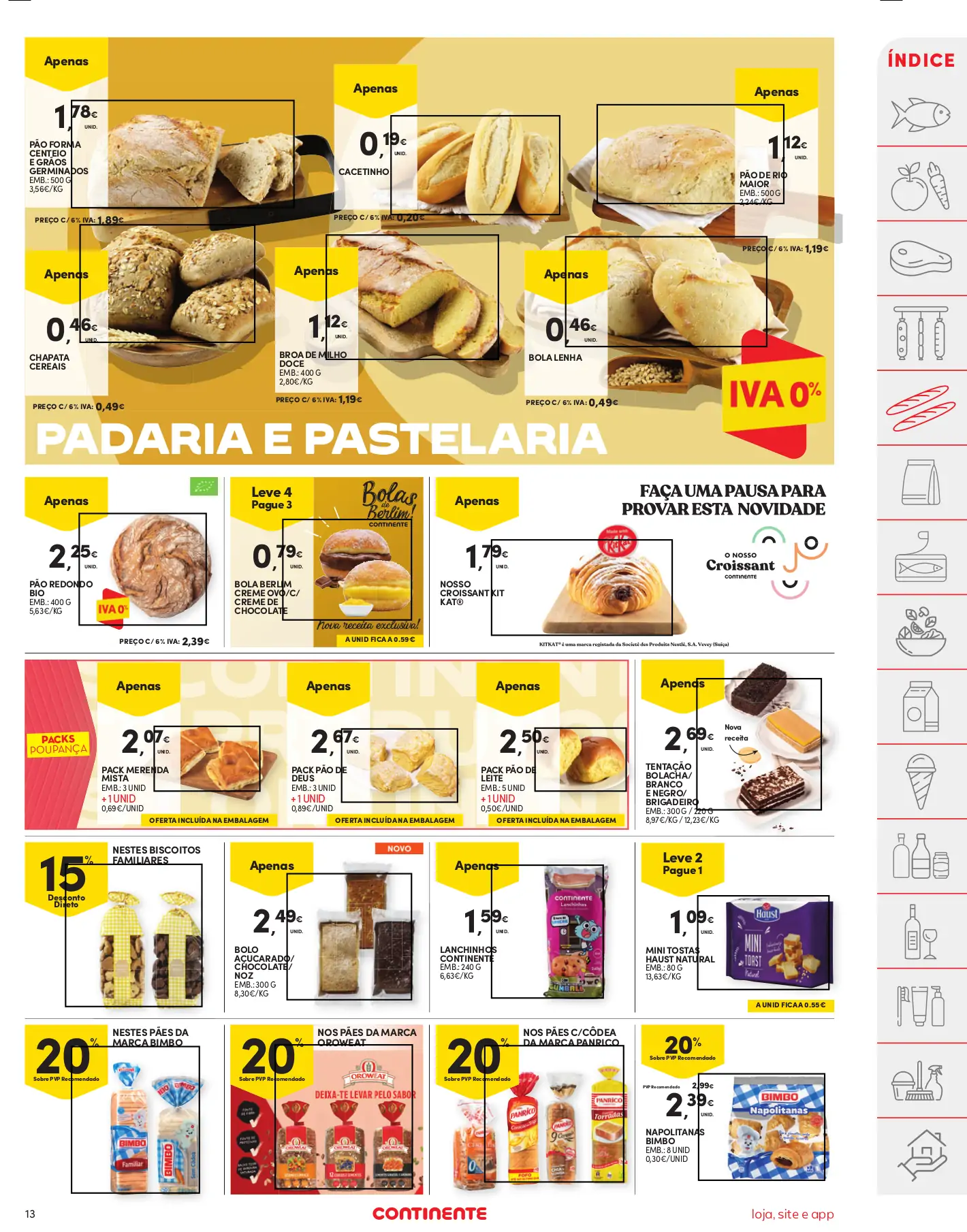 Folheto Continente desta semana (18 a 24 julho)
