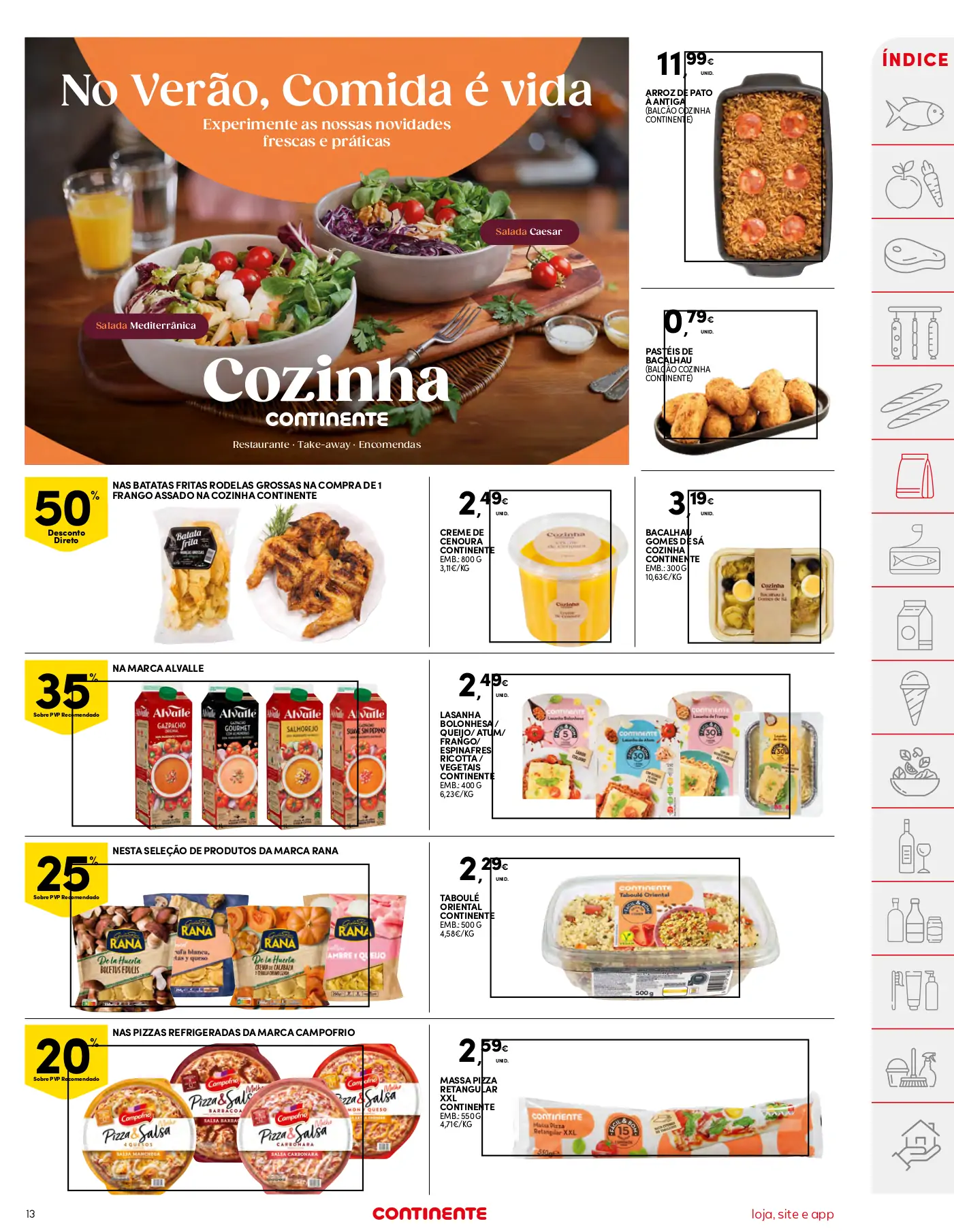 Folheto Continente desta semana (11 a 17 julho)