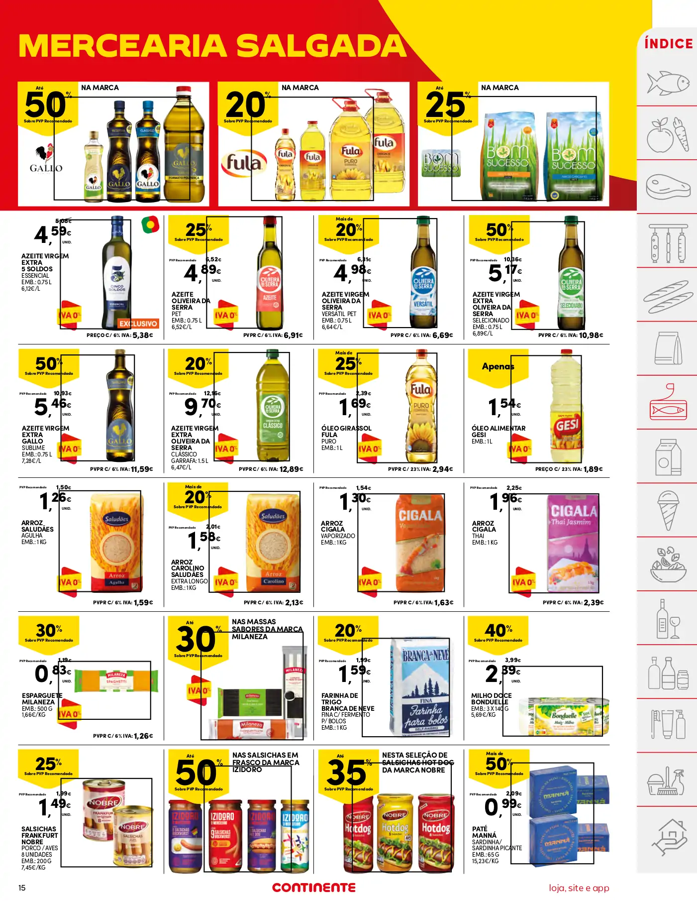 Folheto Continente desta semana (11 a 17 julho)