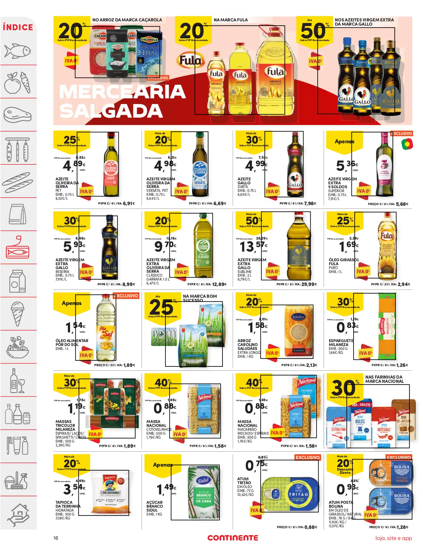 Folheto Continente desta semana (25 a 31 julho)