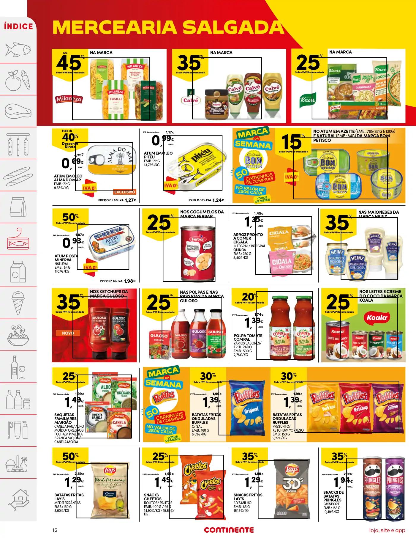 Folheto Continente desta semana (11 a 17 julho)