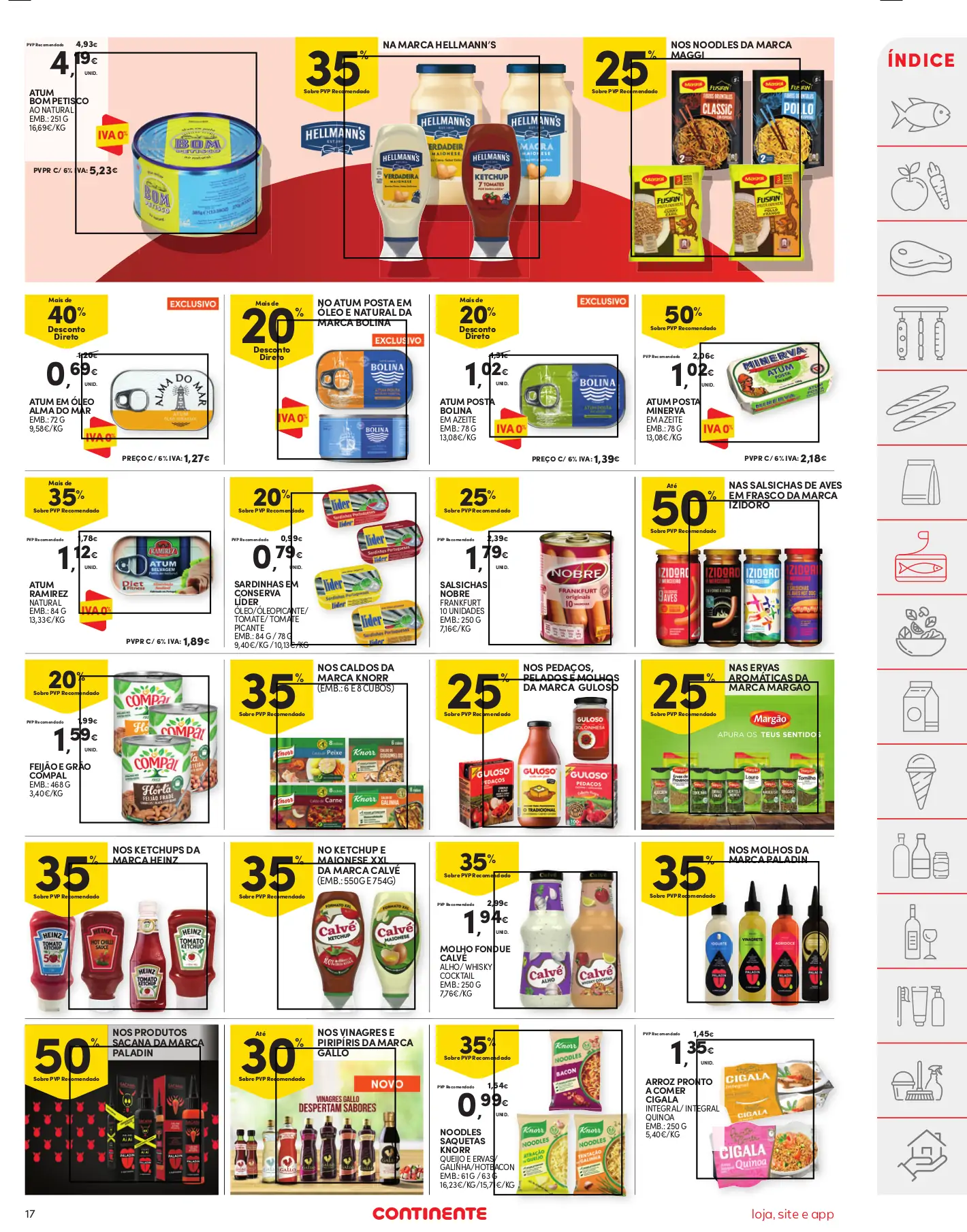 Folheto Continente desta semana (18 a 24 julho)
