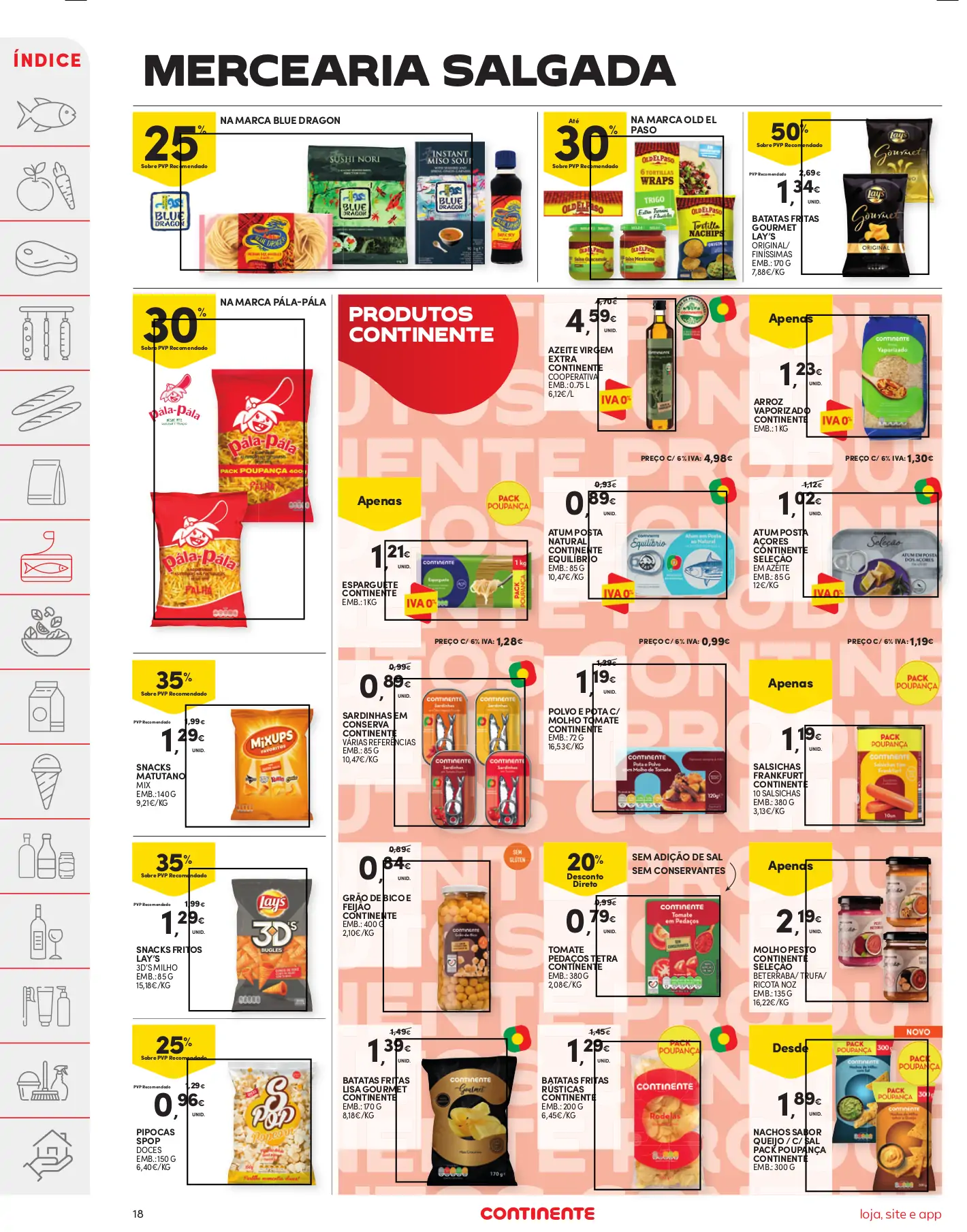 Folheto Continente desta semana (18 a 24 julho)