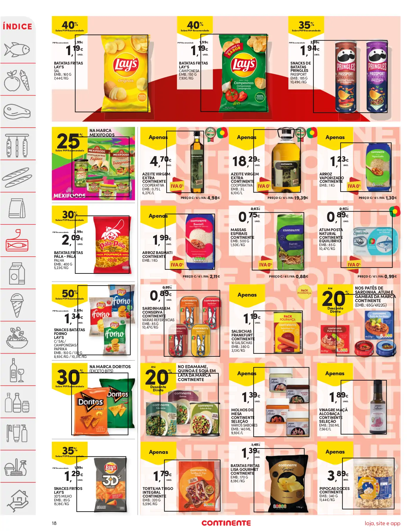 Folheto Continente desta semana (25 a 31 julho)