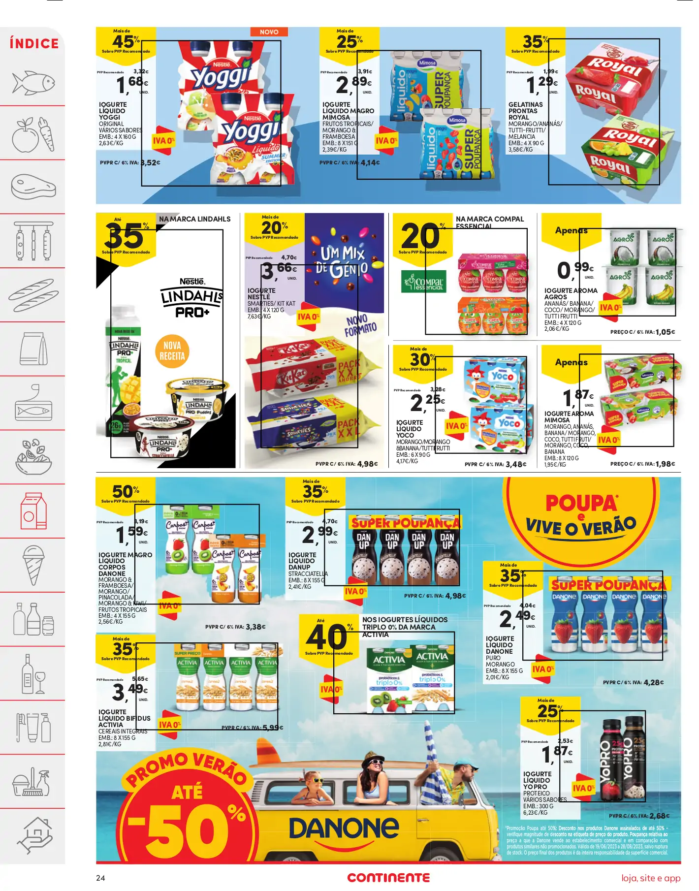 Folheto Continente desta semana (18 a 24 julho)