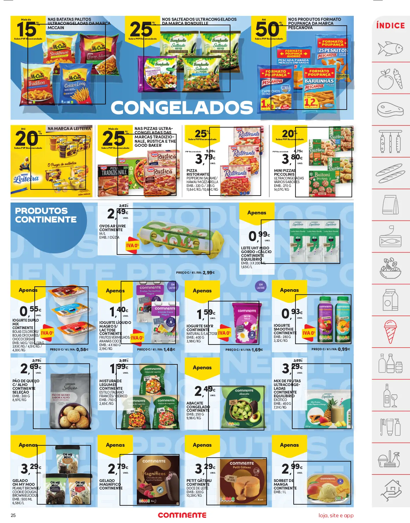 Folheto Continente desta semana (18 a 24 julho)