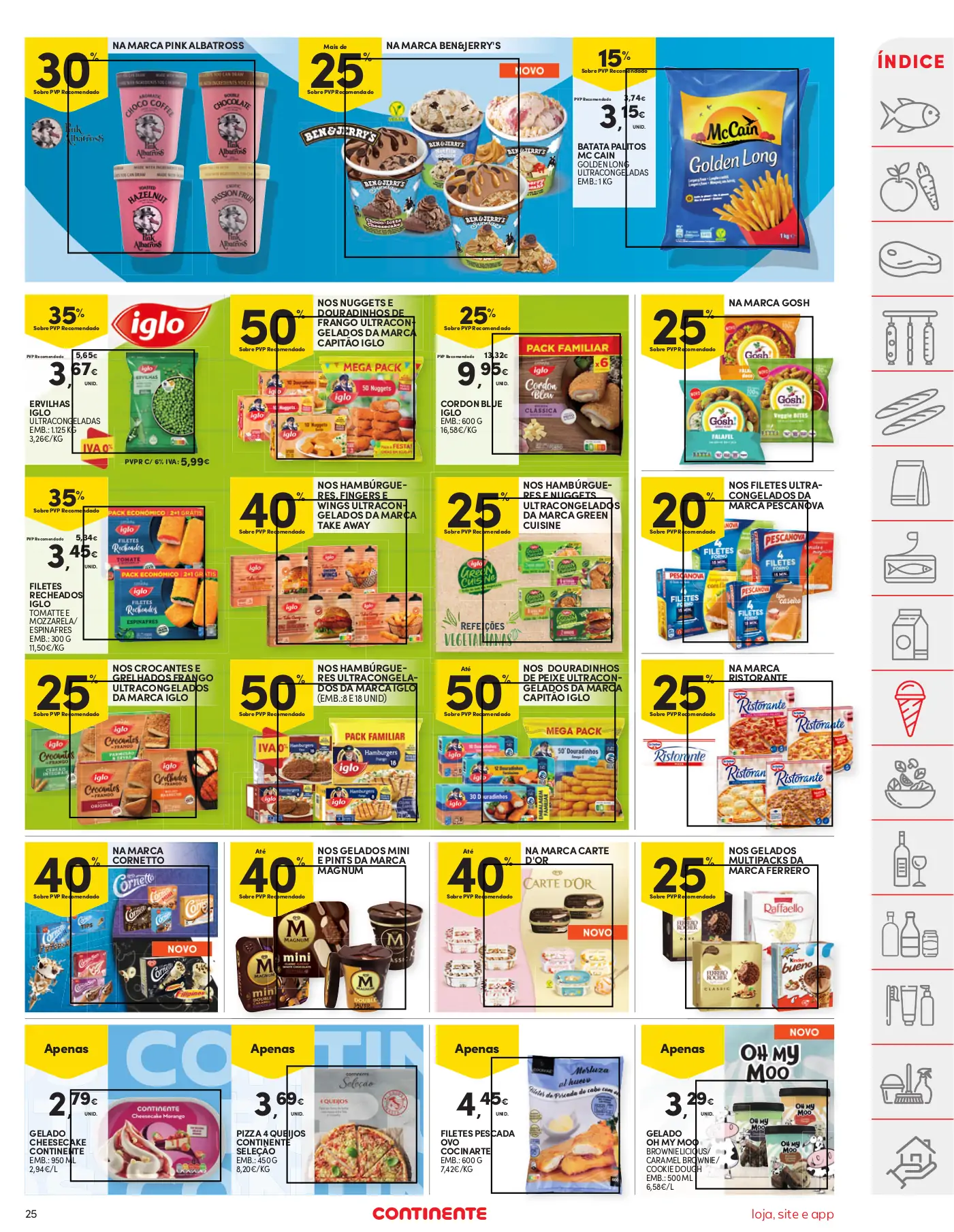 Folheto Continente desta semana (25 a 31 julho)