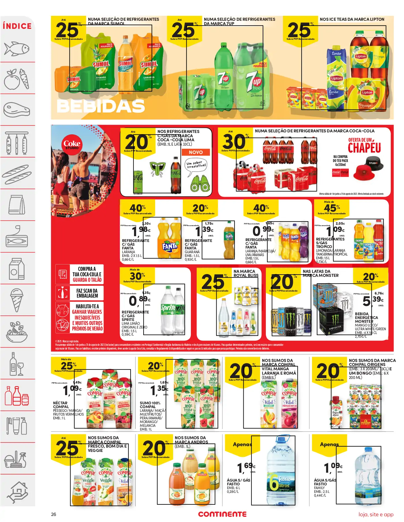Folheto Continente desta semana (25 a 31 julho)