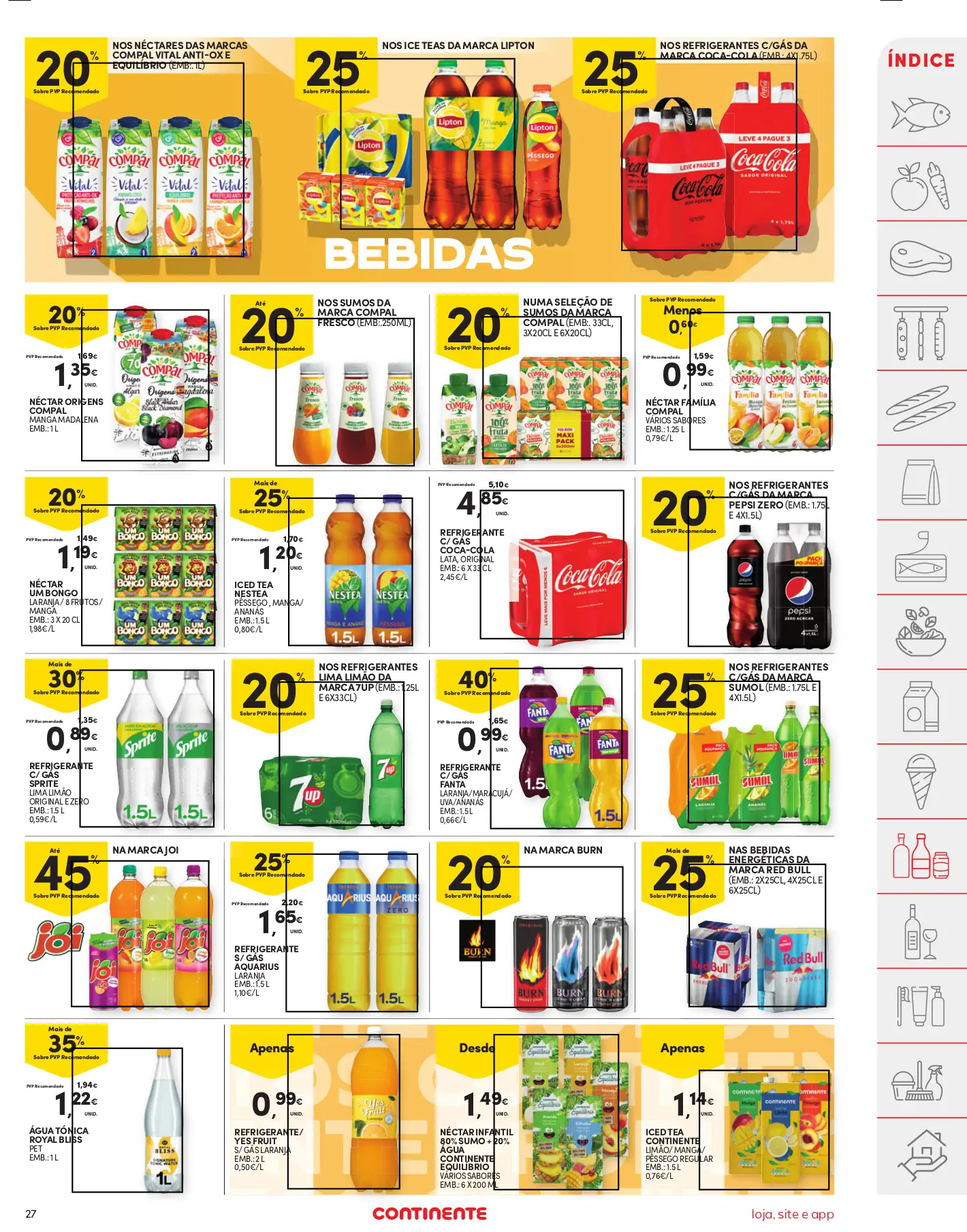 Folheto Continente desta semana (18 a 24 julho)