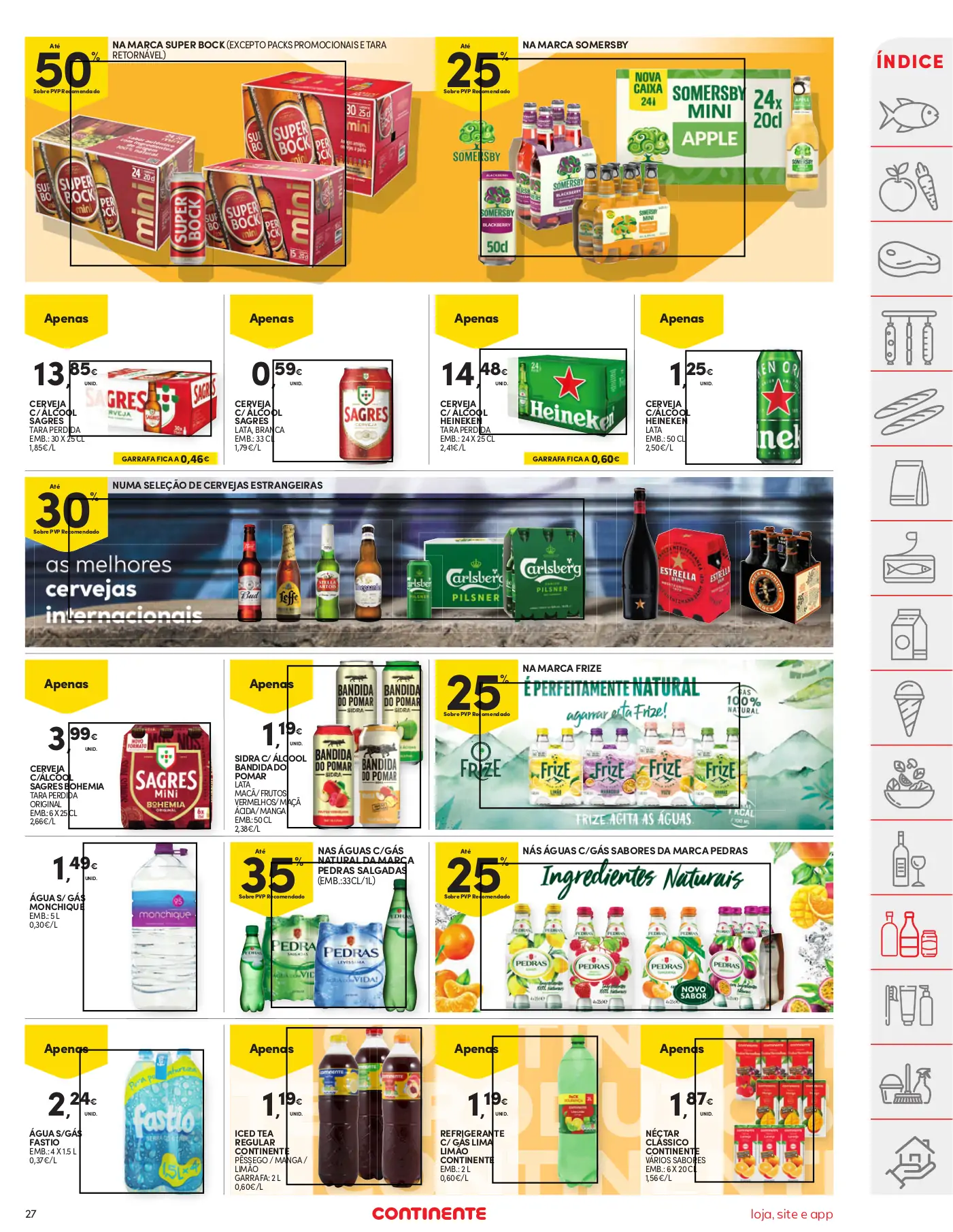 Folheto Continente desta semana (25 a 31 julho)