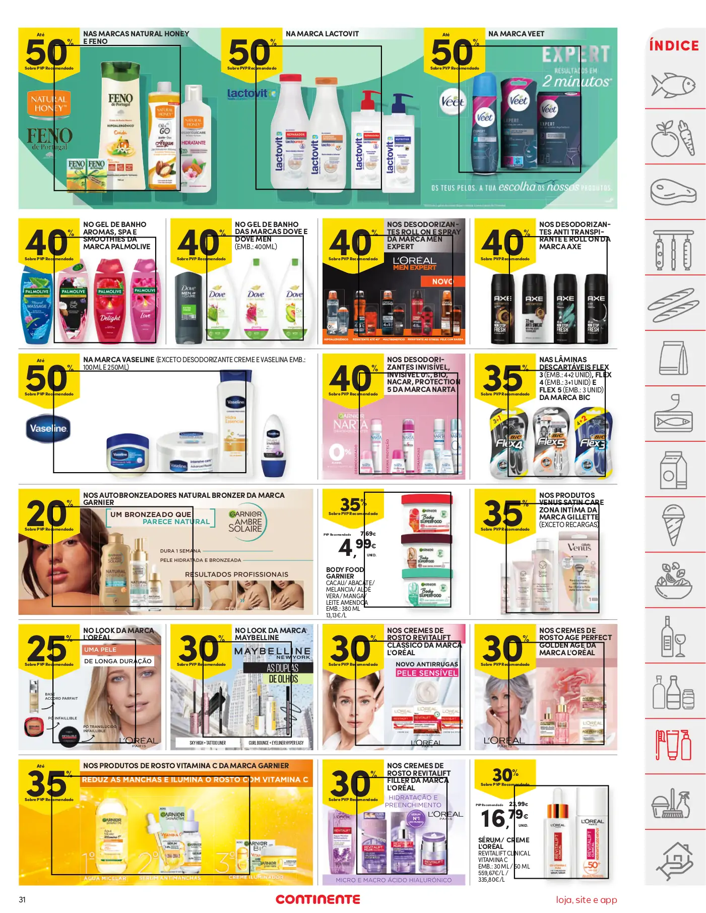 Folheto Continente desta semana (25 a 31 julho)