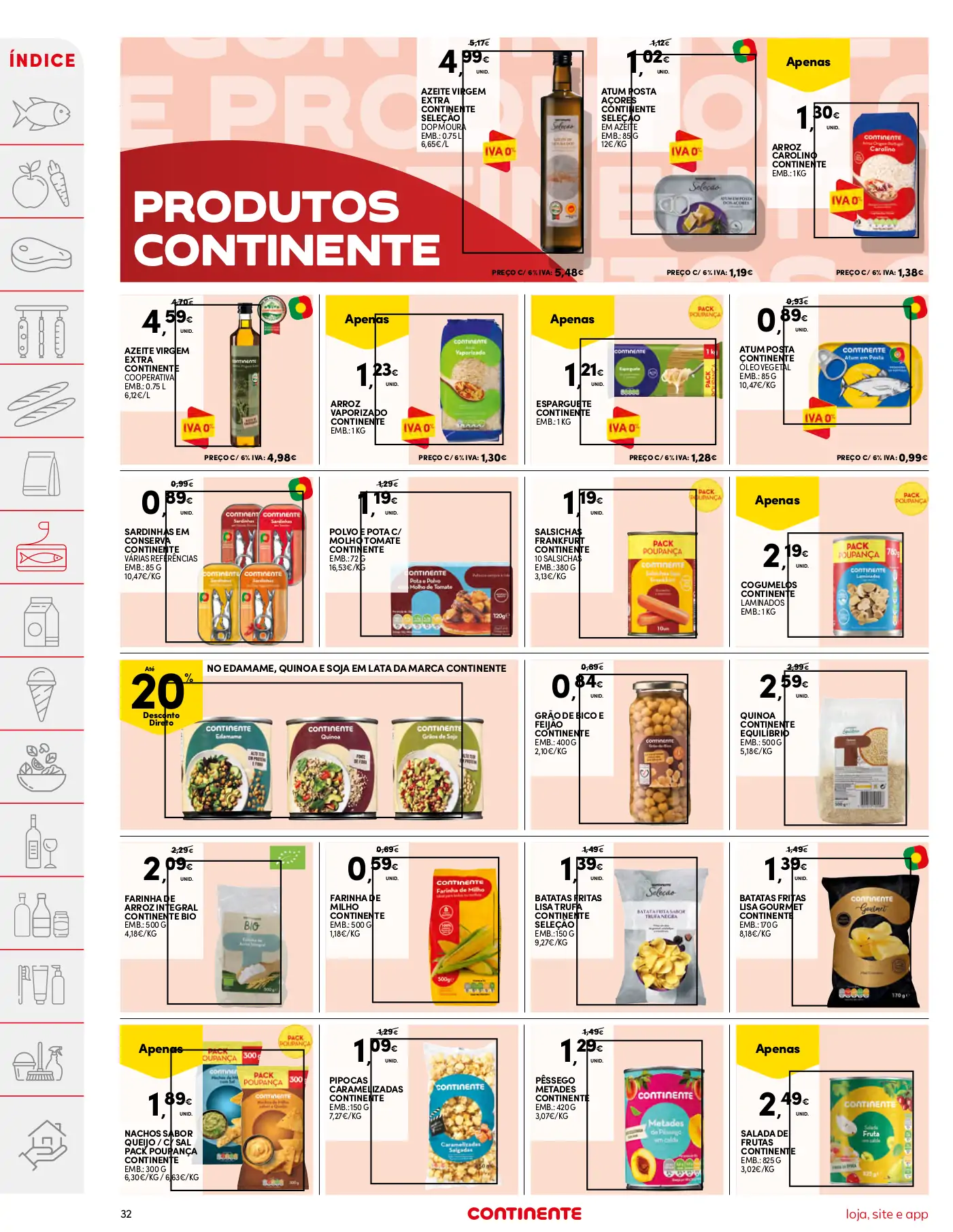 Folheto Continente desta semana (11 a 17 julho)