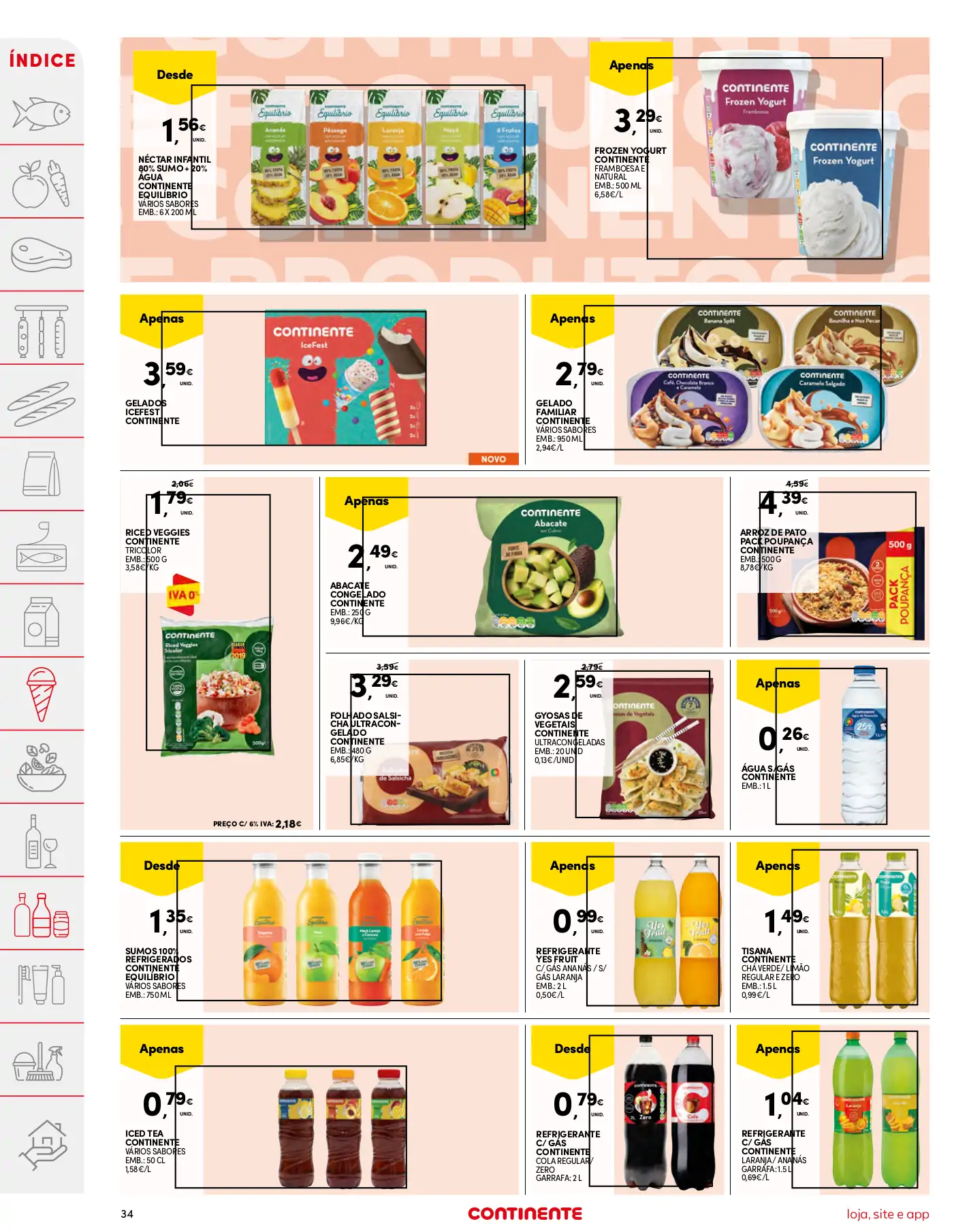 Folheto Continente desta semana (11 a 17 julho)