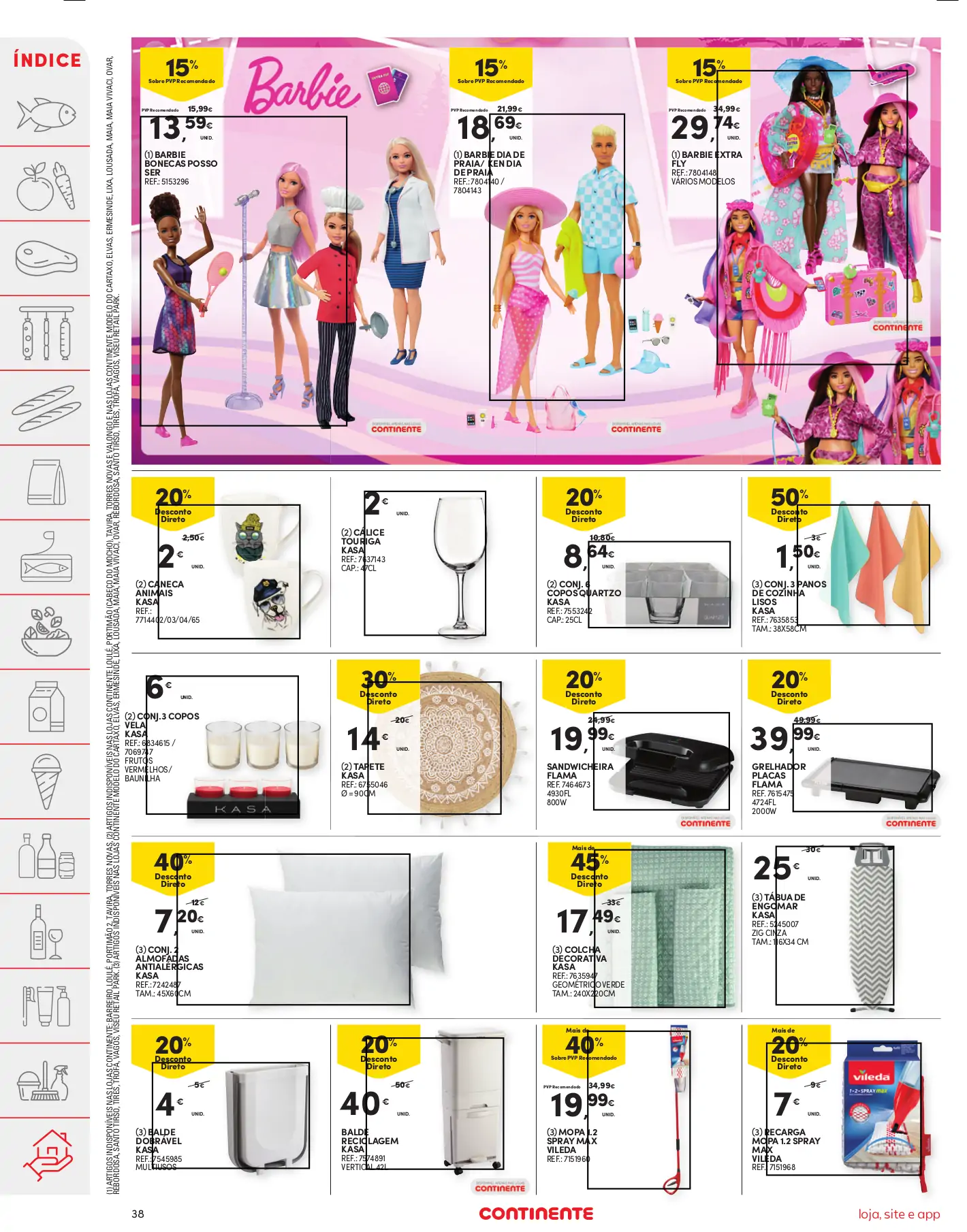 Folheto Continente desta semana (18 a 24 julho)