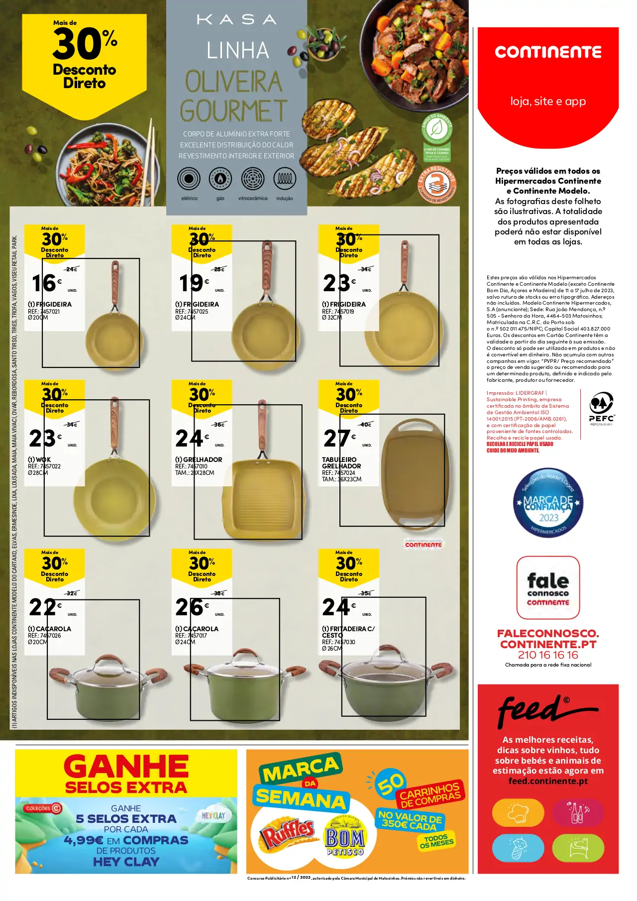 Folheto Continente desta semana (11 a 17 julho)