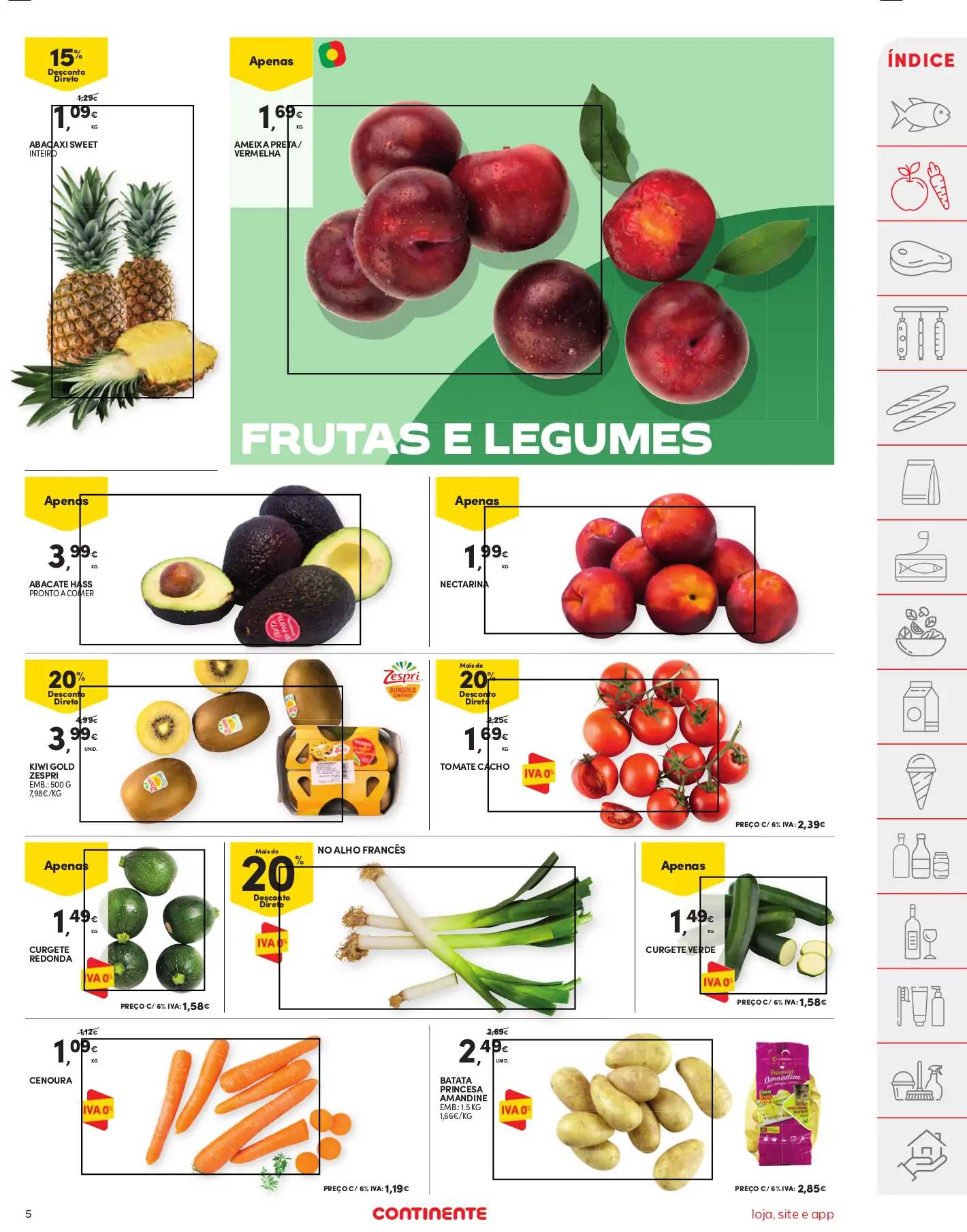Folheto Continente desta semana (18 a 24 julho)