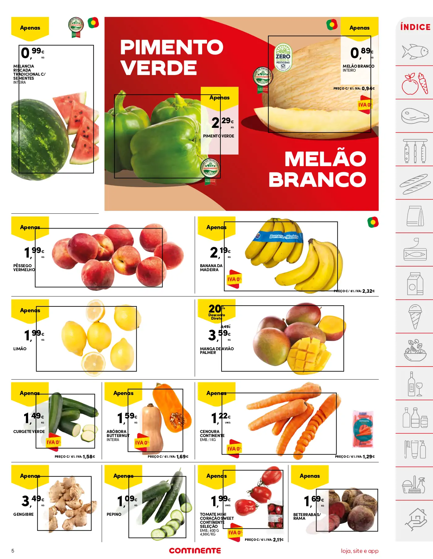 Folheto Continente desta semana (11 a 17 julho)