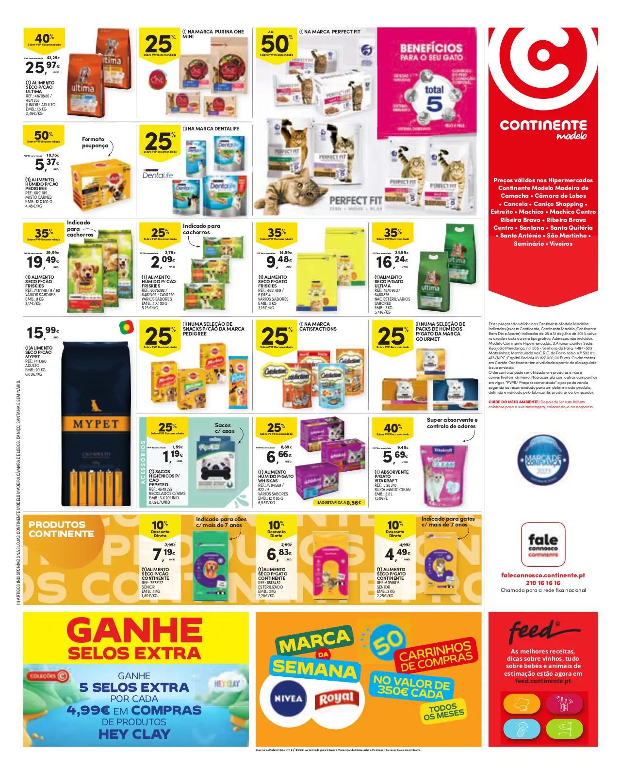 Folheto Continente Madeira (25 a 31 julho)