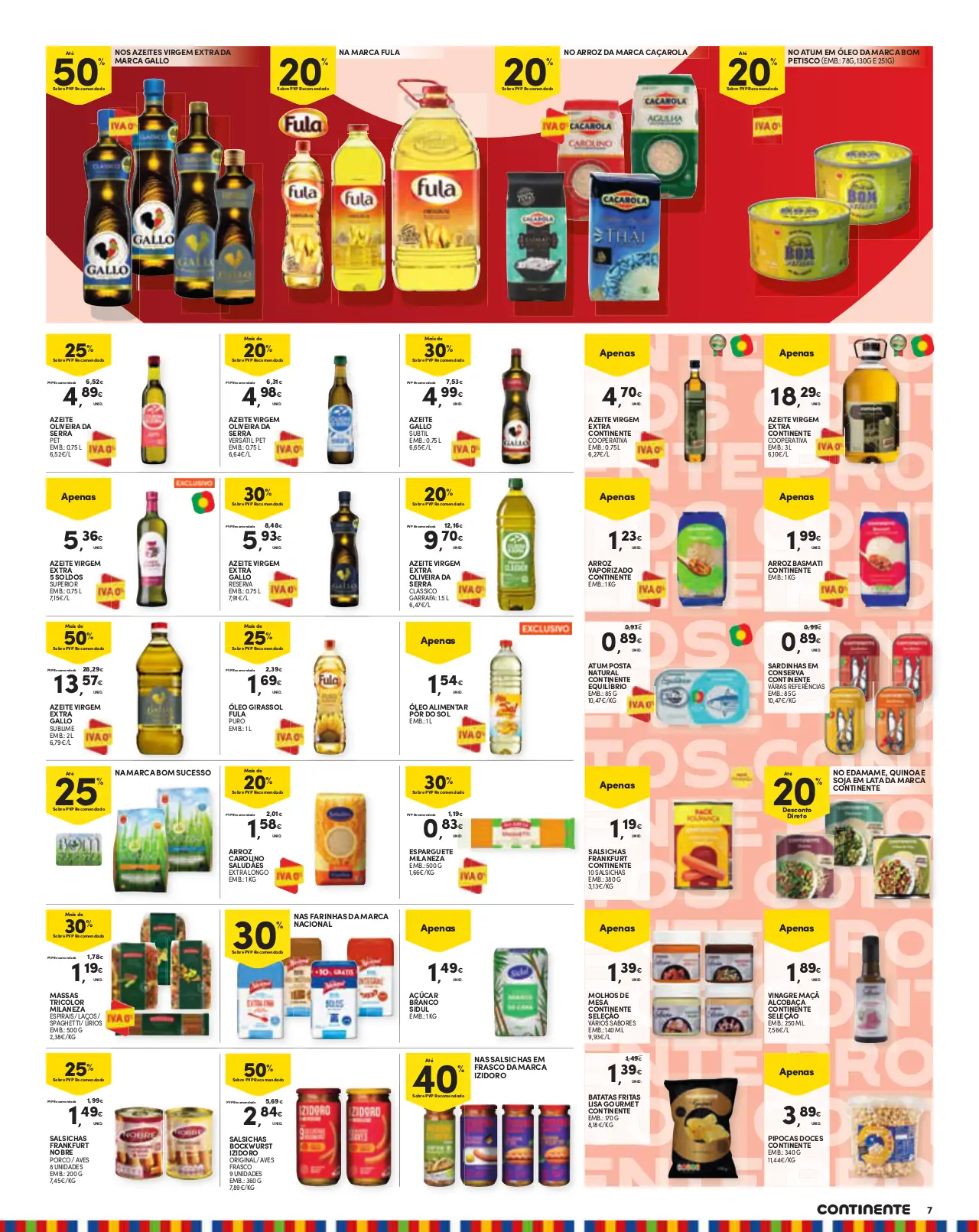 Folheto Continente Madeira (25 a 31 julho)