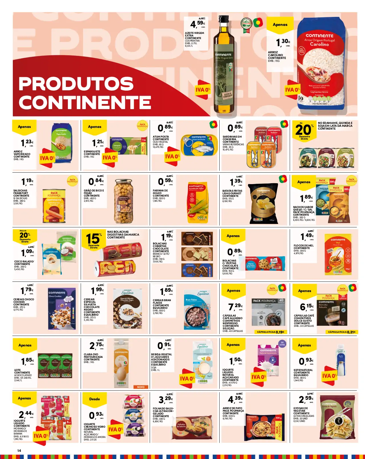 Folheto Continente Madeira (11 a 17 julho)