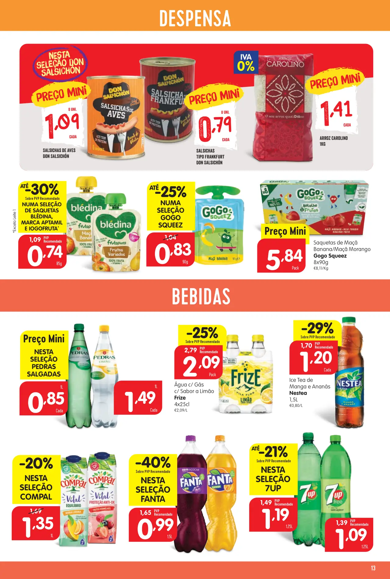 Folheto Minipre&ccedil;o desta semana (6 a 12 julho)