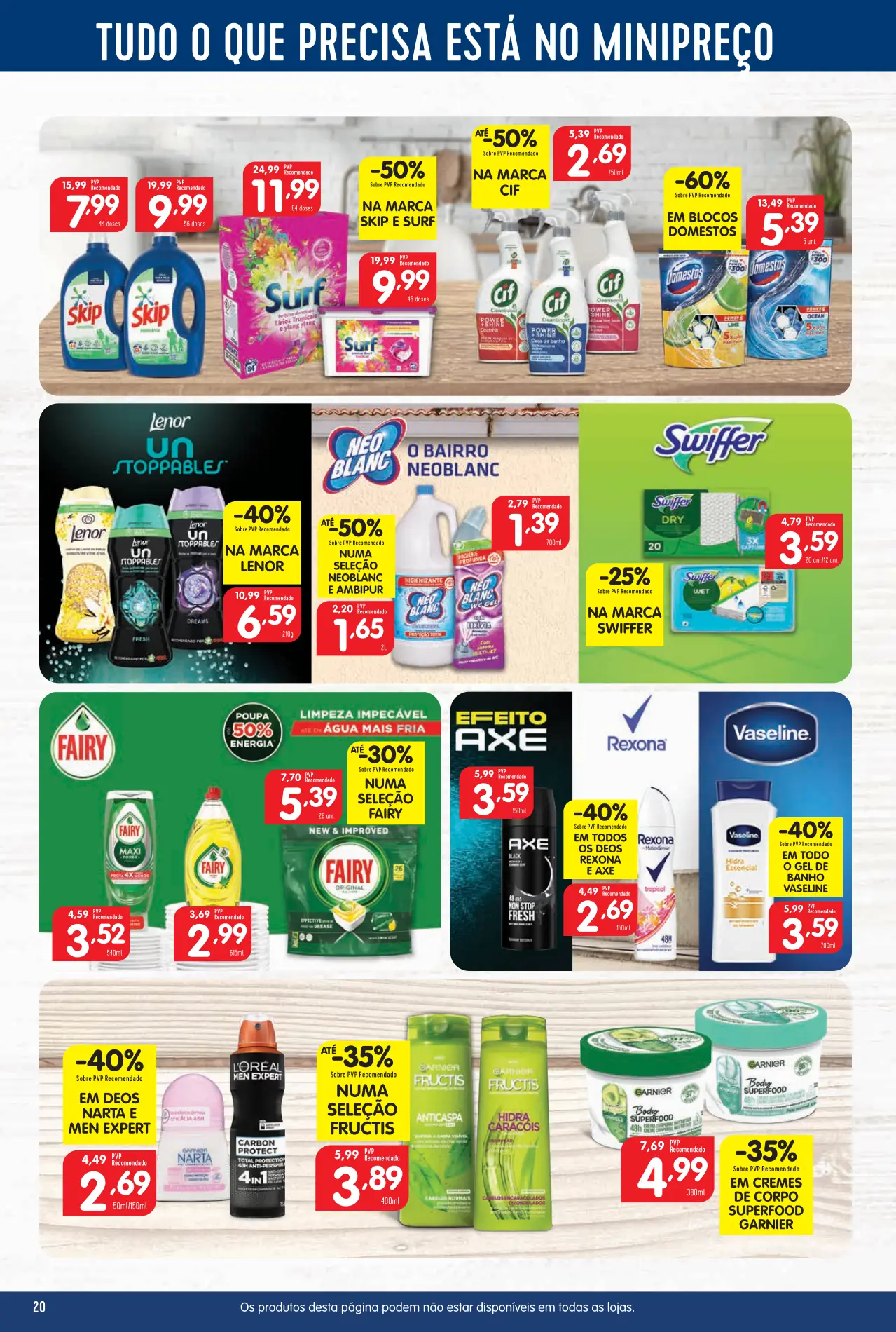 Folheto Minipre&ccedil;o desta semana (13 a 19 julho)