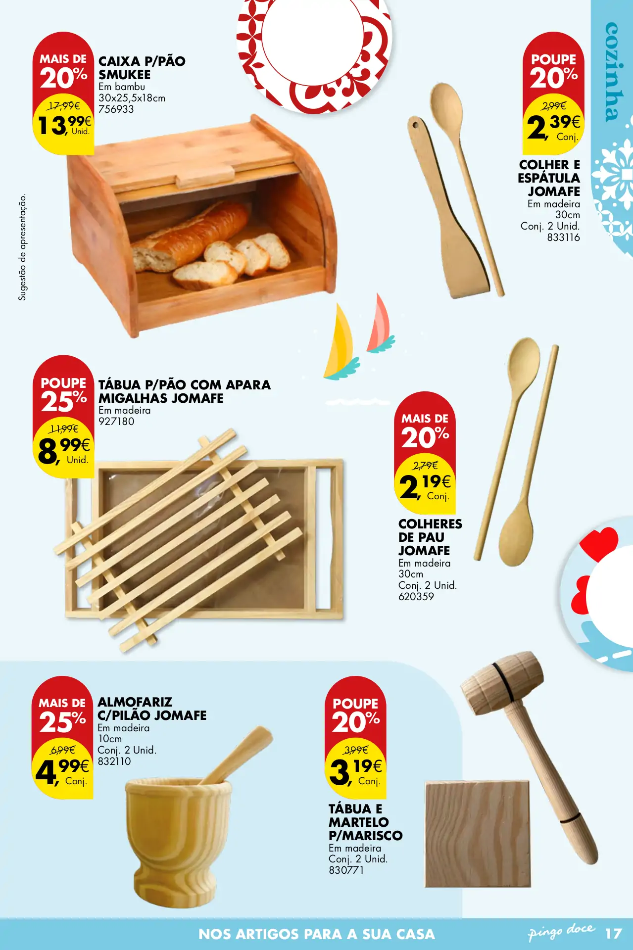 Folheto Pingo Doce bazar Cozinha de Ver&atilde;o (18 julho a 7 agosto)