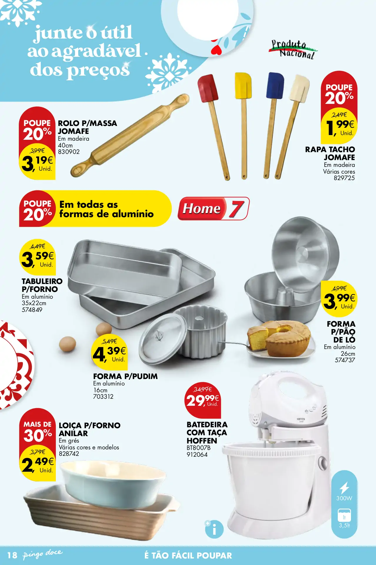 Folheto Pingo Doce bazar Cozinha de Ver&atilde;o (18 julho a 7 agosto)