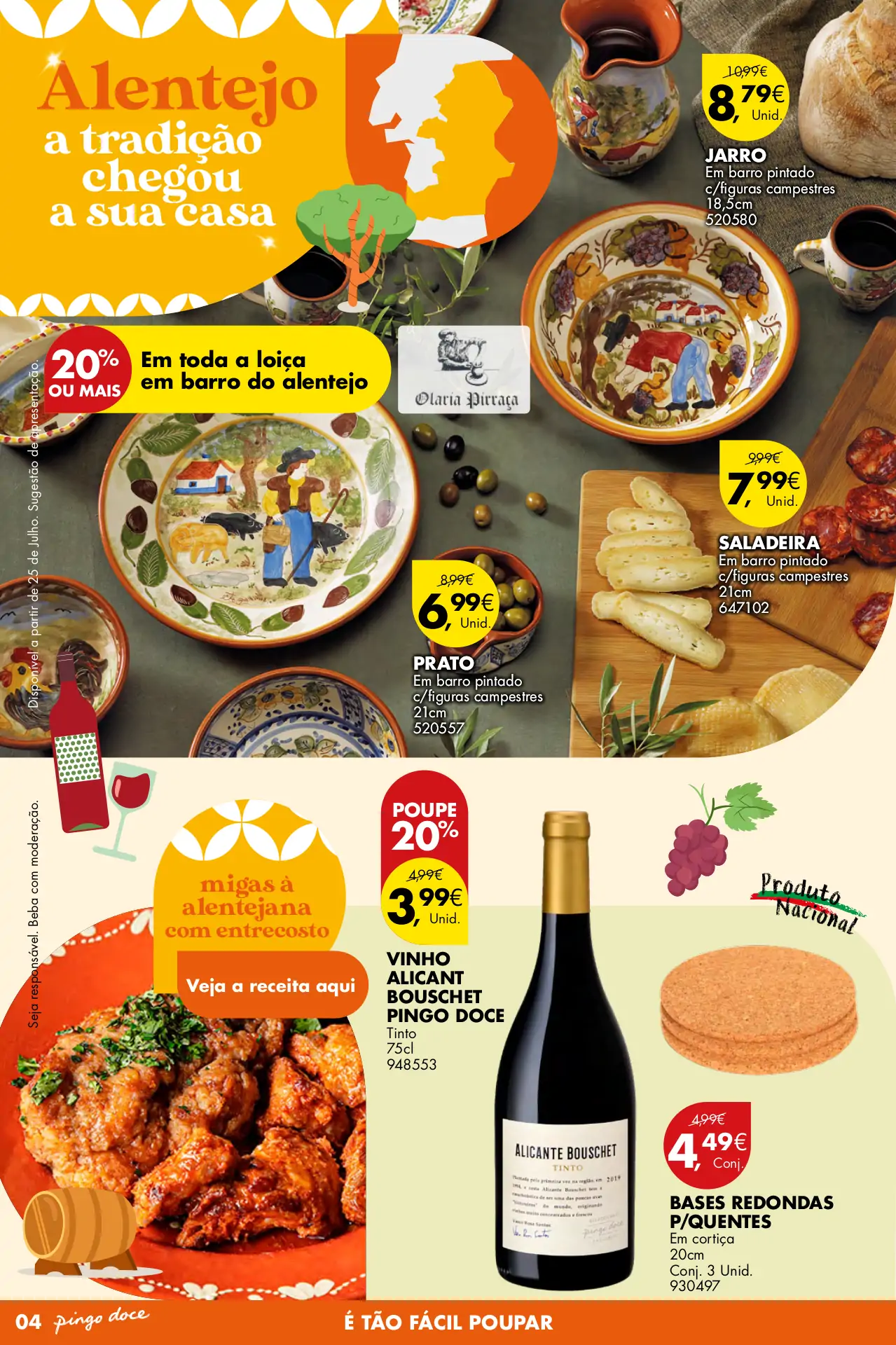 Folheto Pingo Doce bazar Cozinha de Ver&atilde;o (18 julho a 7 agosto)
