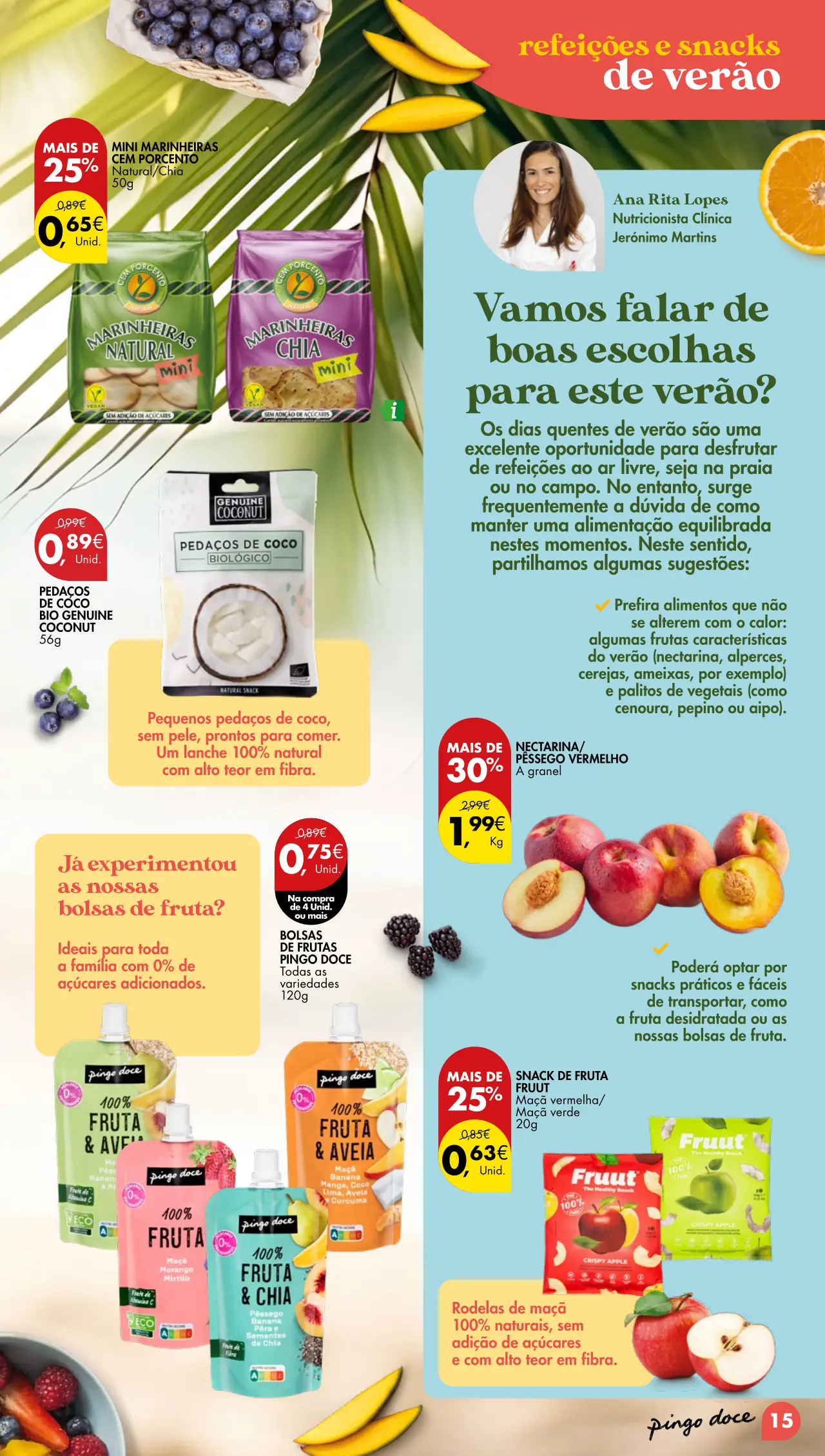 Folheto Pingo Doce escolhas equilibradas (4 a 17 julho)