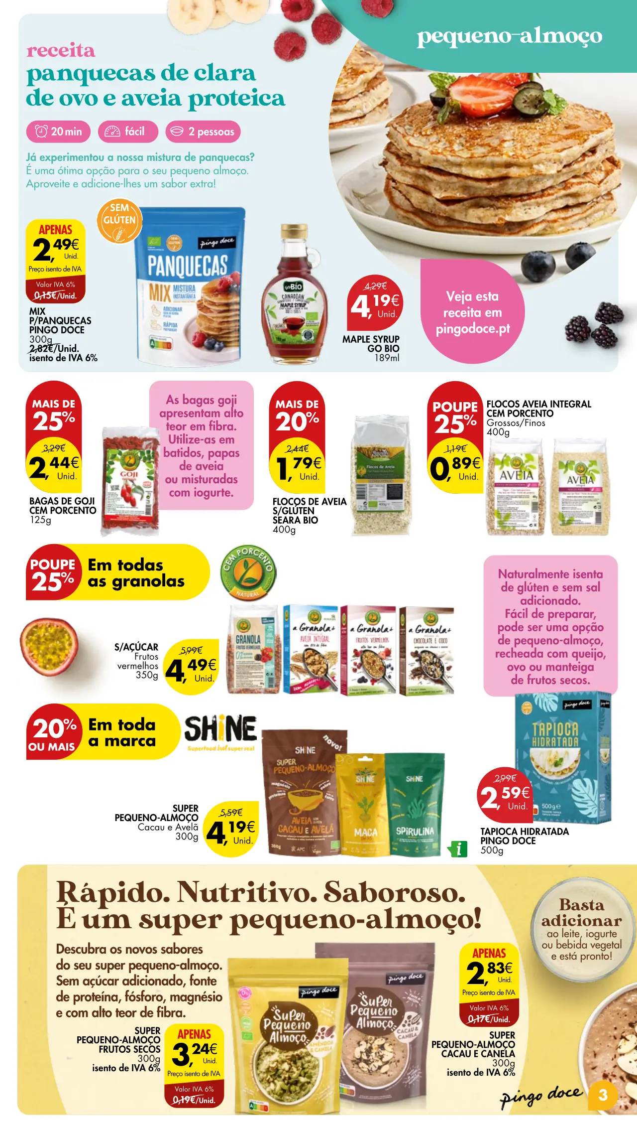 Folheto Pingo Doce escolhas equilibradas (4 a 17 julho)