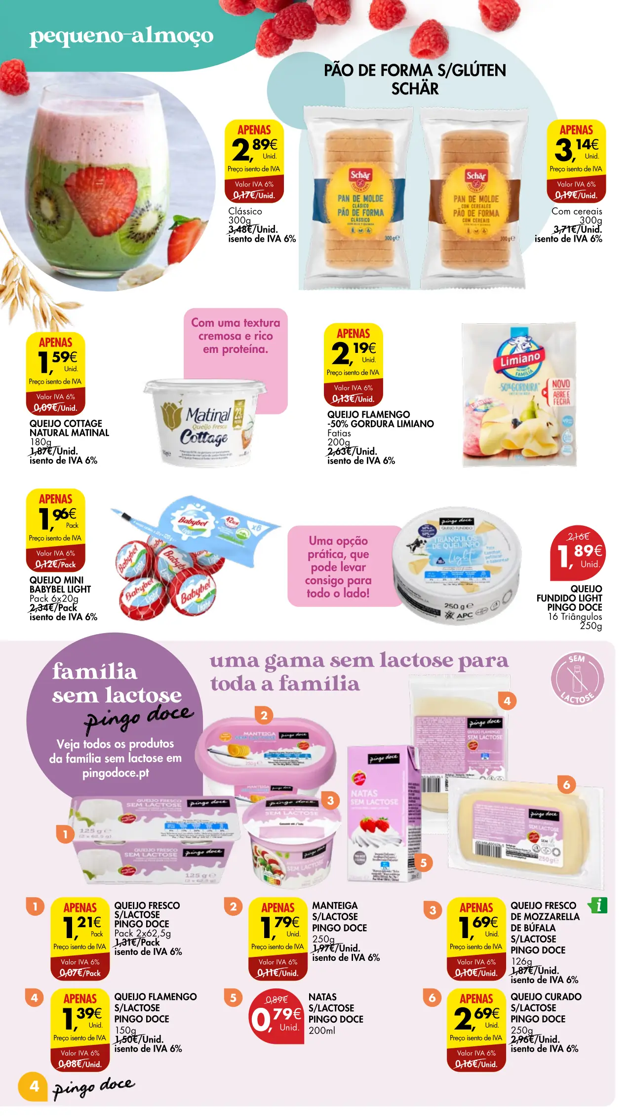 Folheto Pingo Doce escolhas equilibradas (4 a 17 julho)
