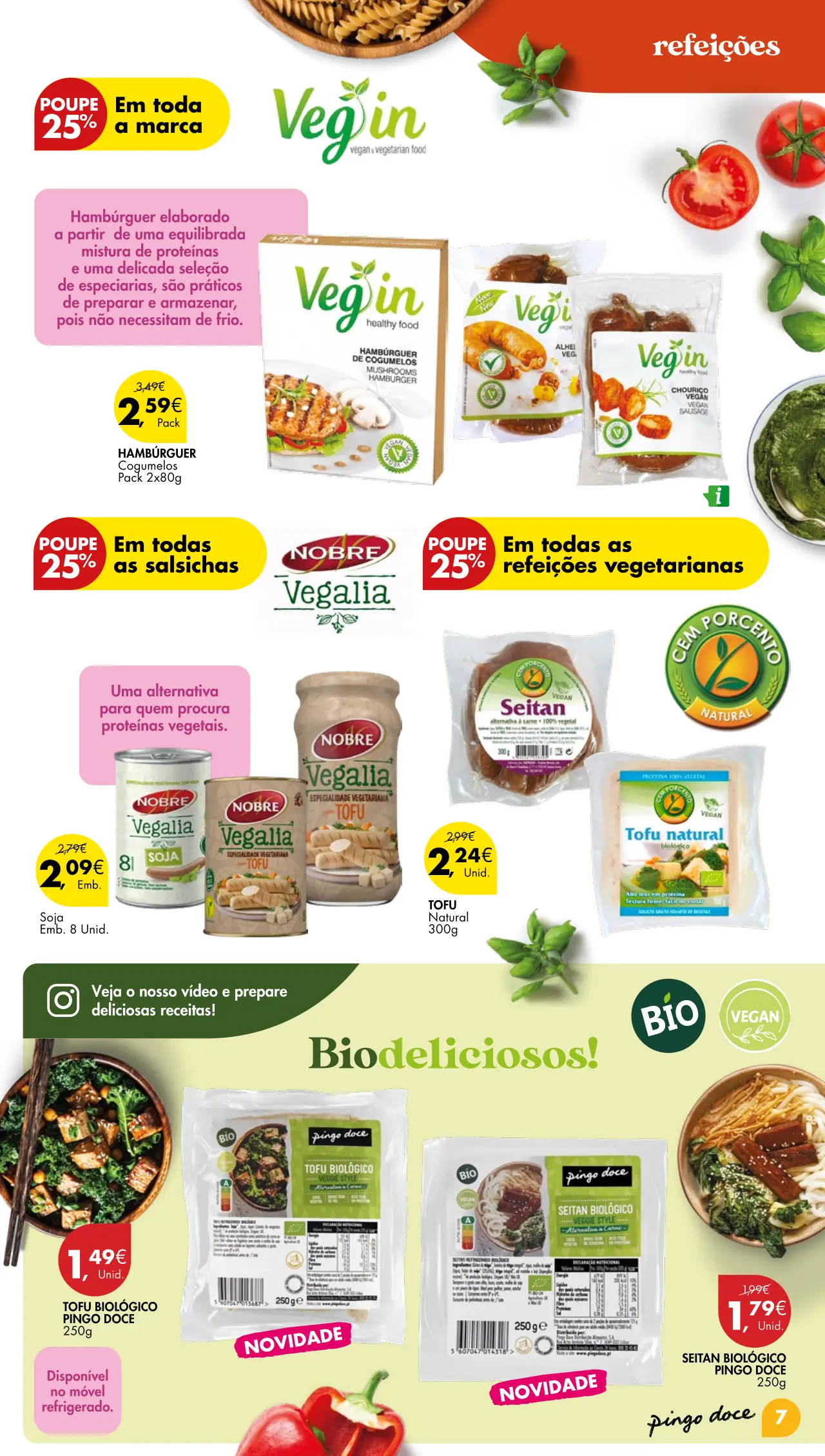 Folheto Pingo Doce escolhas equilibradas (4 a 17 julho)